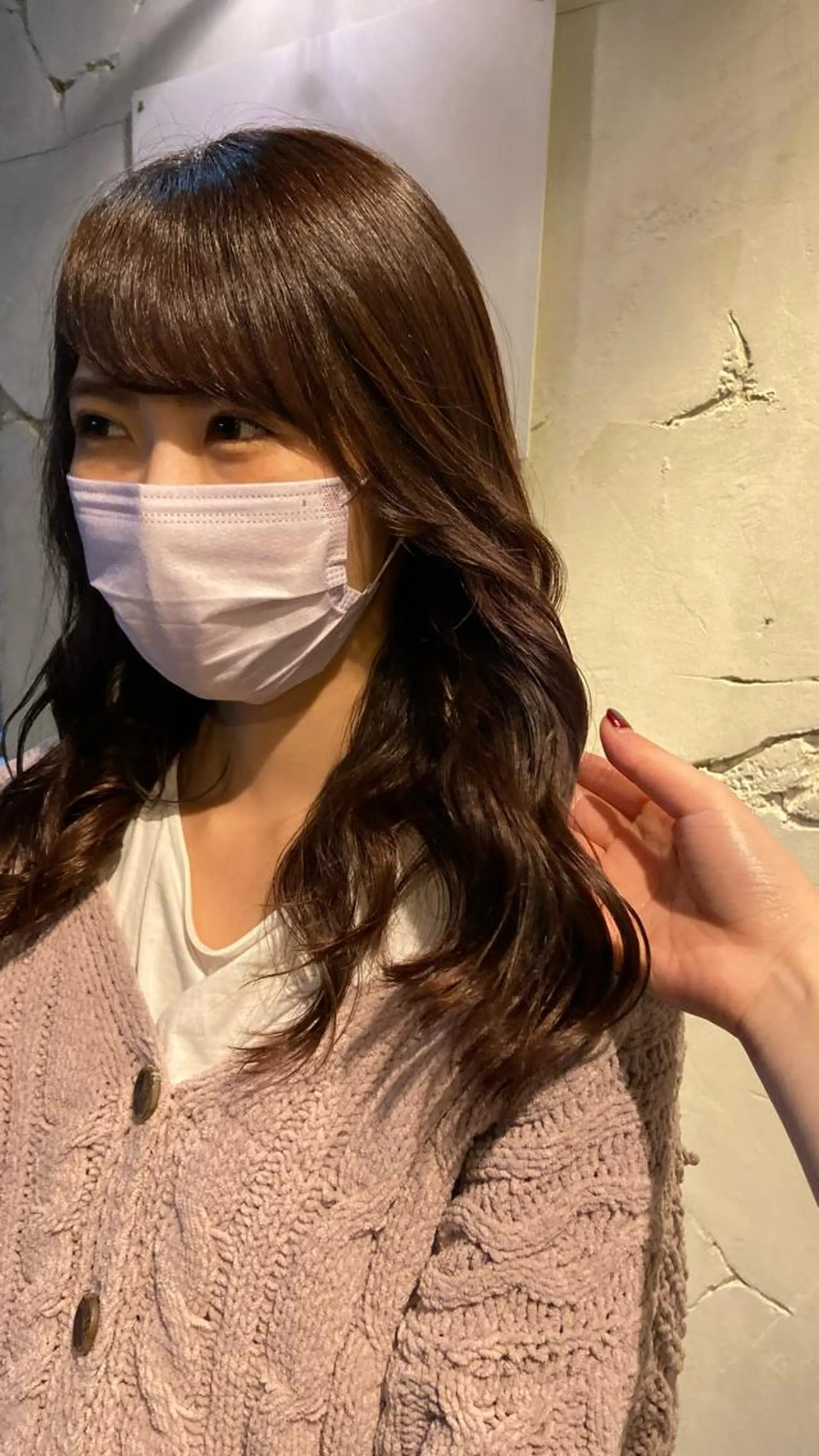 ロング カラー ブリーチ ラベンダーカラー ラベンダーピンク ブリーチなしカラー ピンクカラー 🦭☪️Azumiボ ブ/レイヤー☪️🦭のヘアスタイル