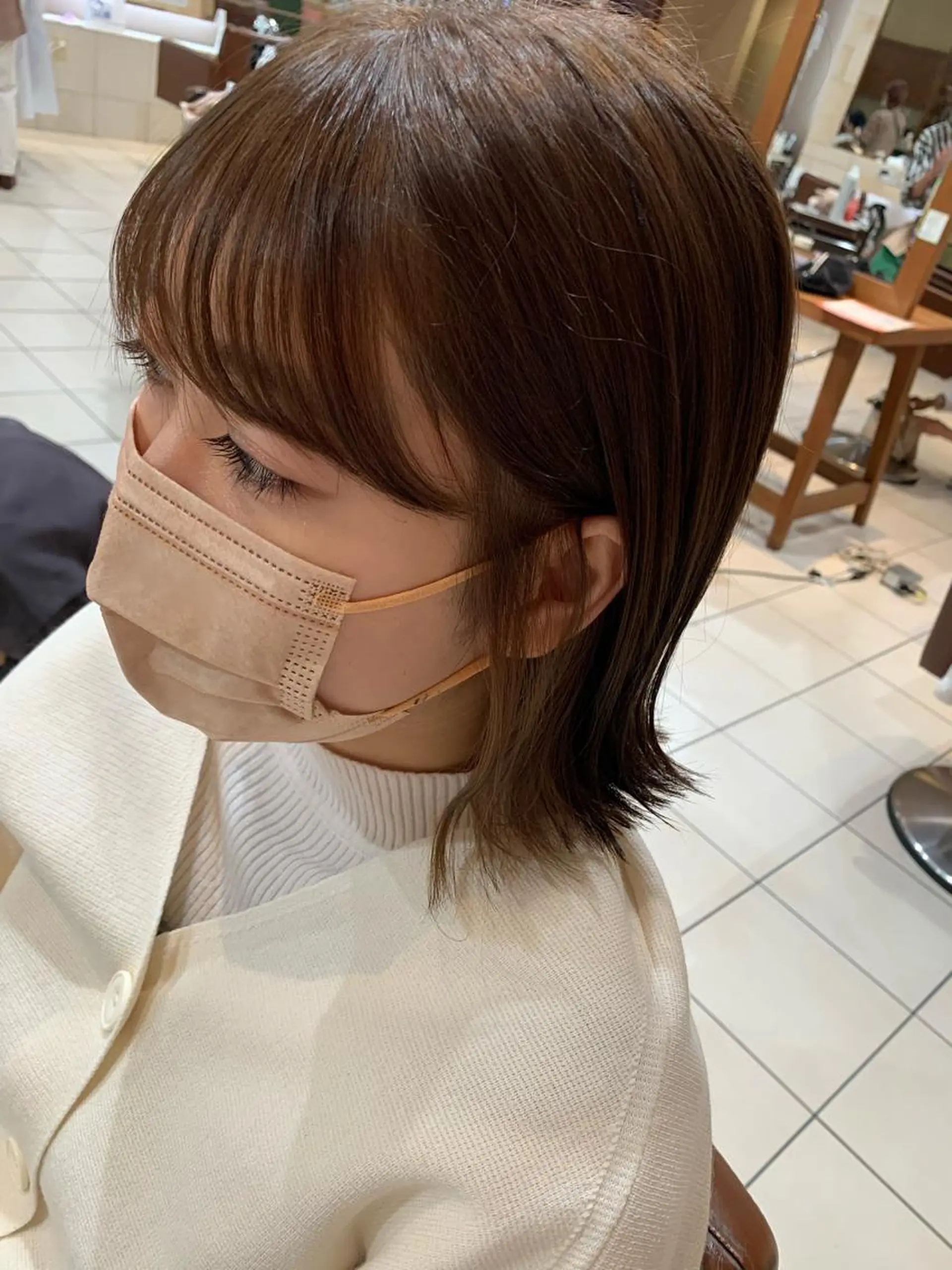 ミディアム カラー カット ヘアカラー トリートメント ハイトーンカラー🩵 耳ツボジュエリー👂のその他イメージ