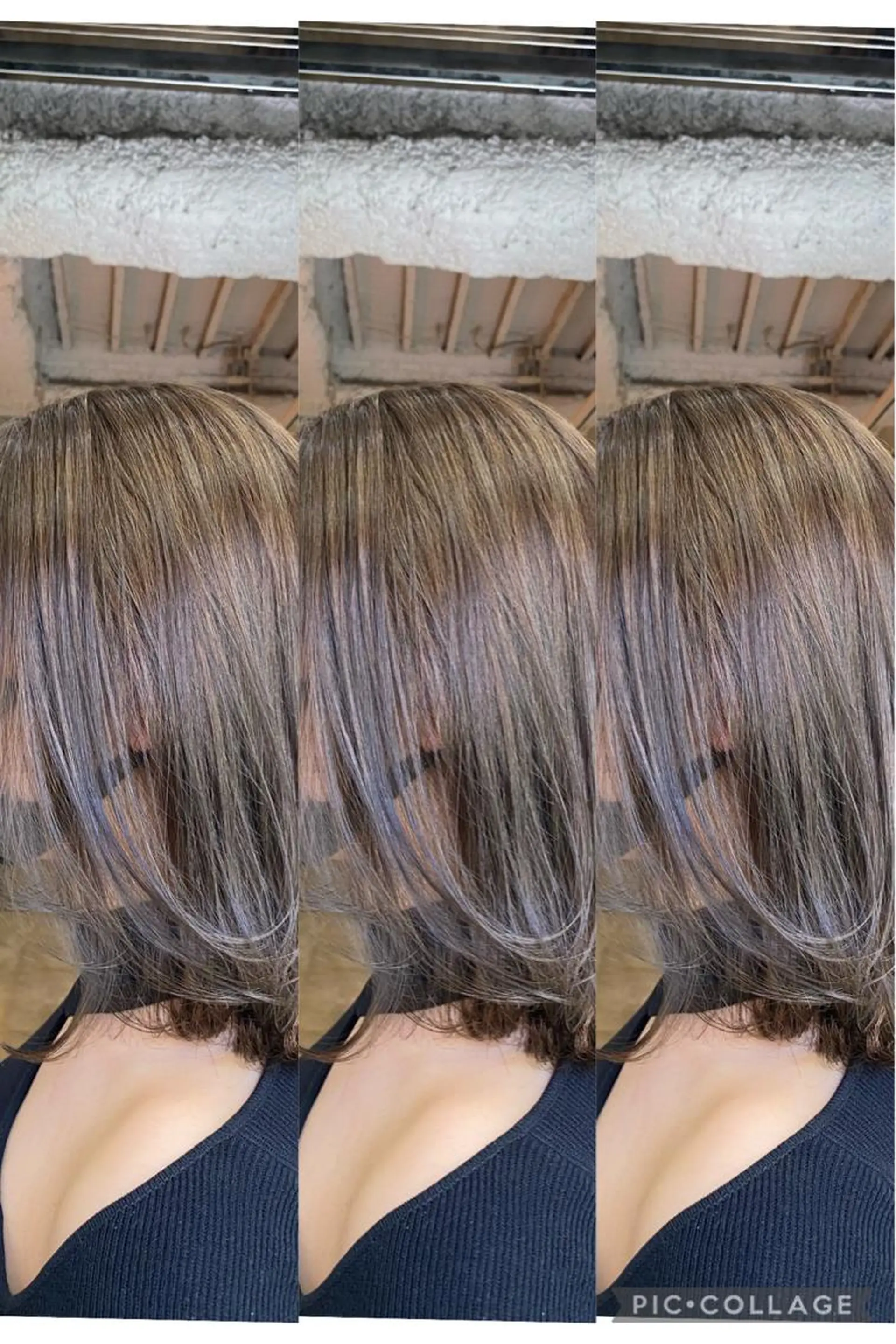 ミディアム カラー カット ヘアカラー トリートメント Steelo  渋谷所属・✴︎赤み除去カラー daichi✴︎のヘアスタイル