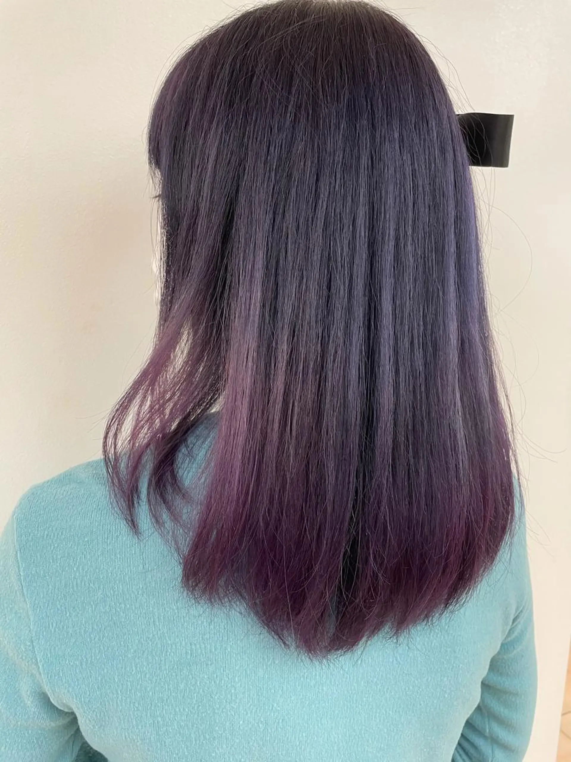 セミロング カラー 艶カラー🌙縮毛矯正 /ボブ【Reina】のヘアスタイル