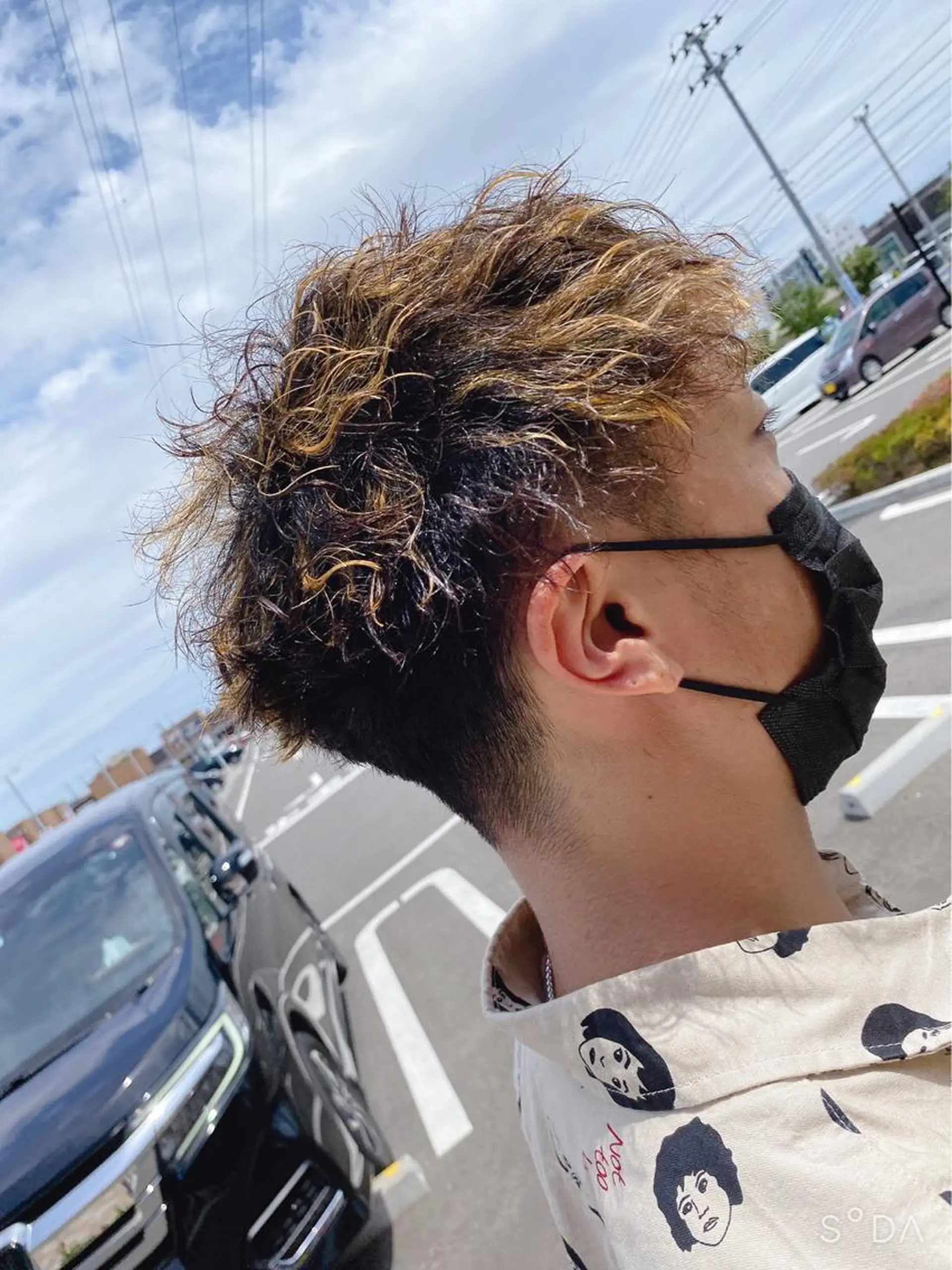 ショート 太白区白髪ぼかし/ ボブカット/千葉達人のヘアスタイル