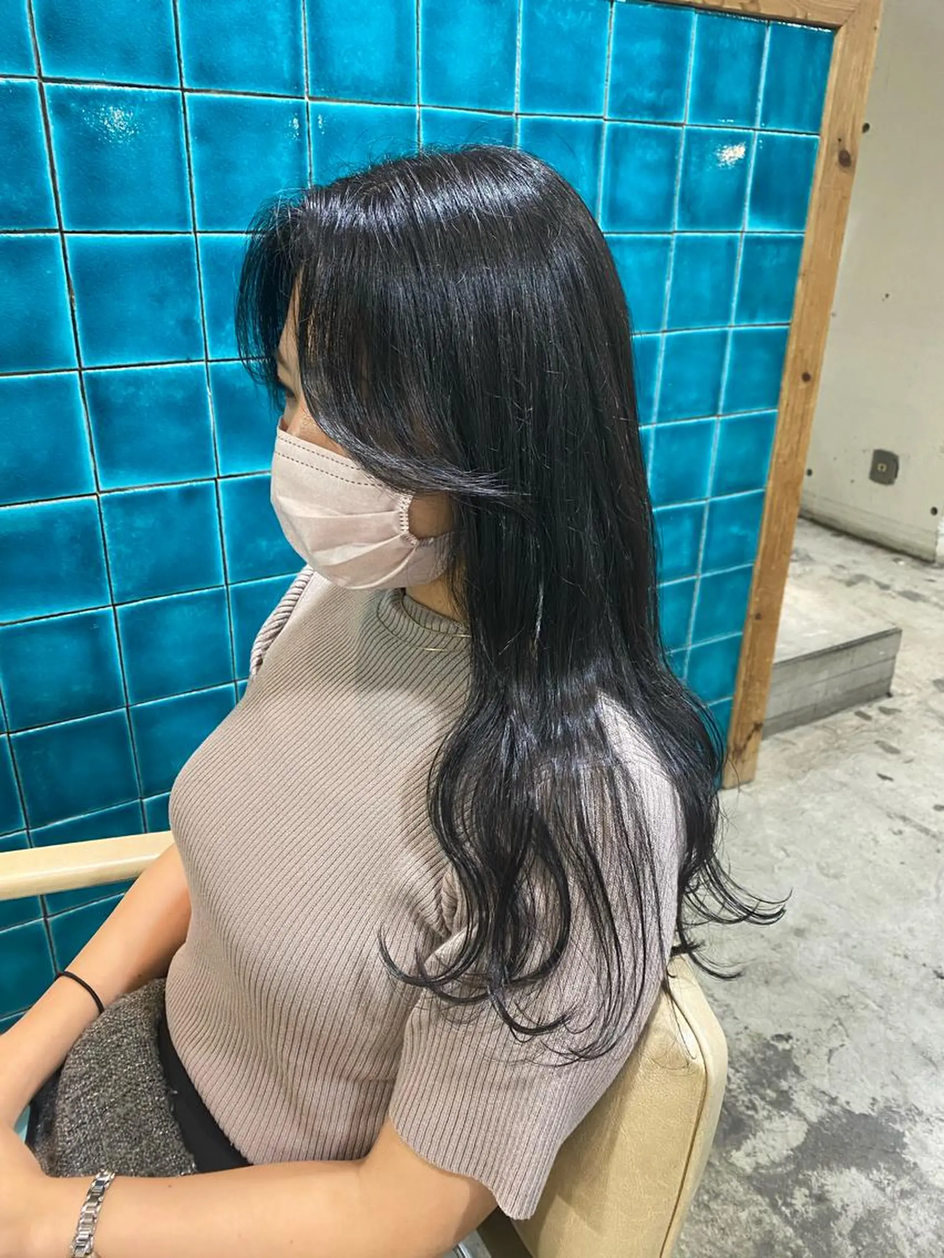ロング カラー longtemps所属・竹内 柚子のヘアスタイル