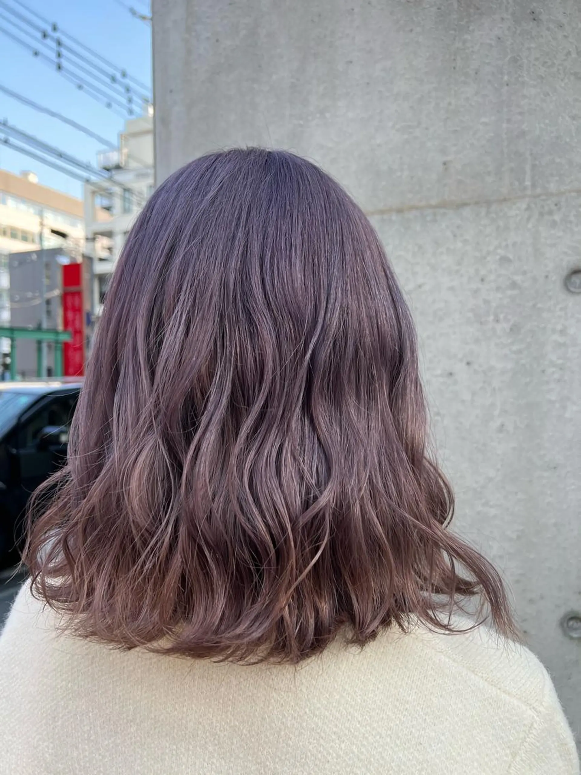 ミディアム 【DEST】 KAHOのヘアスタイル