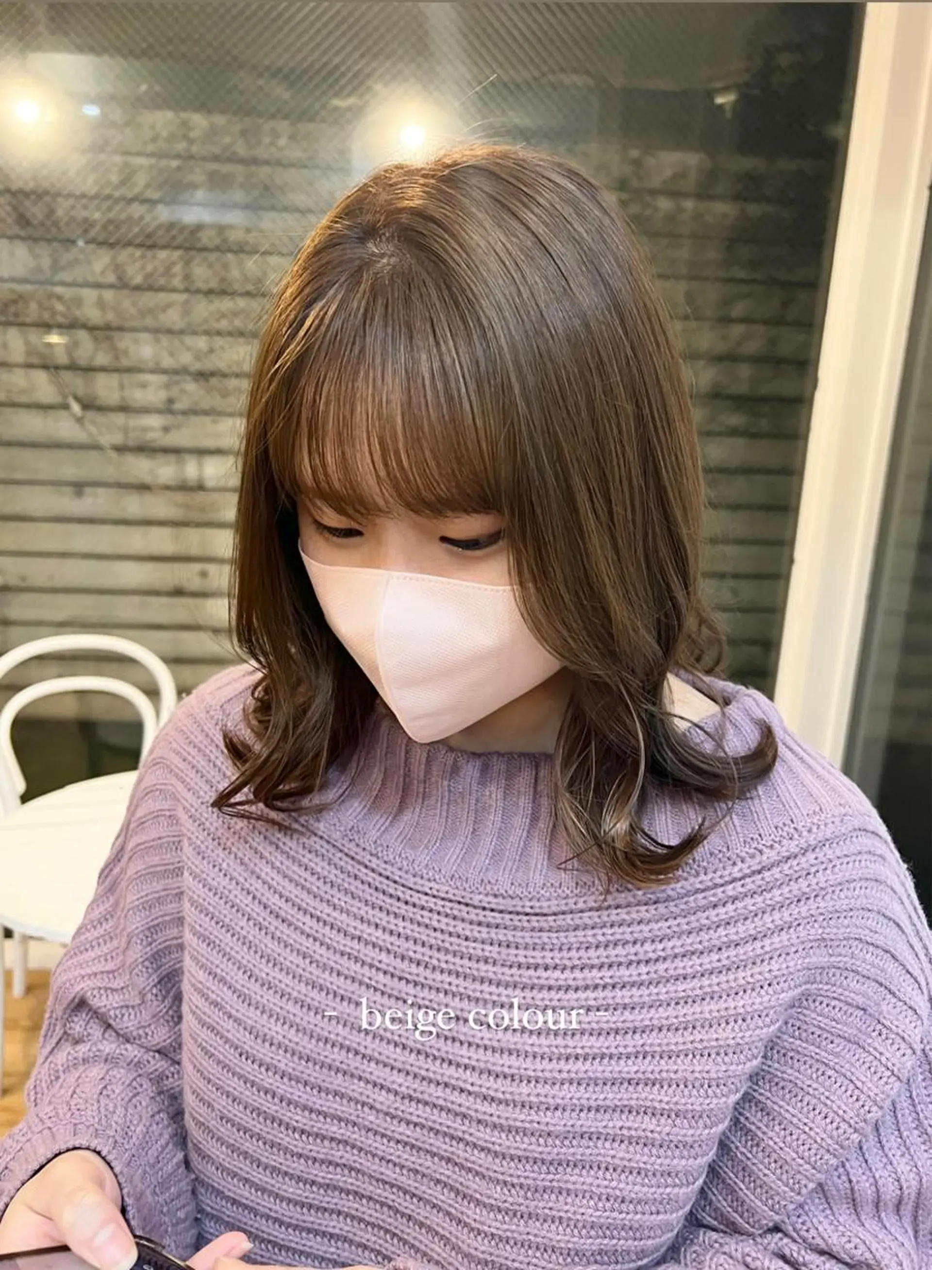 ミディアム natsu/梅田 /透明感/艶髪のヘアスタイル