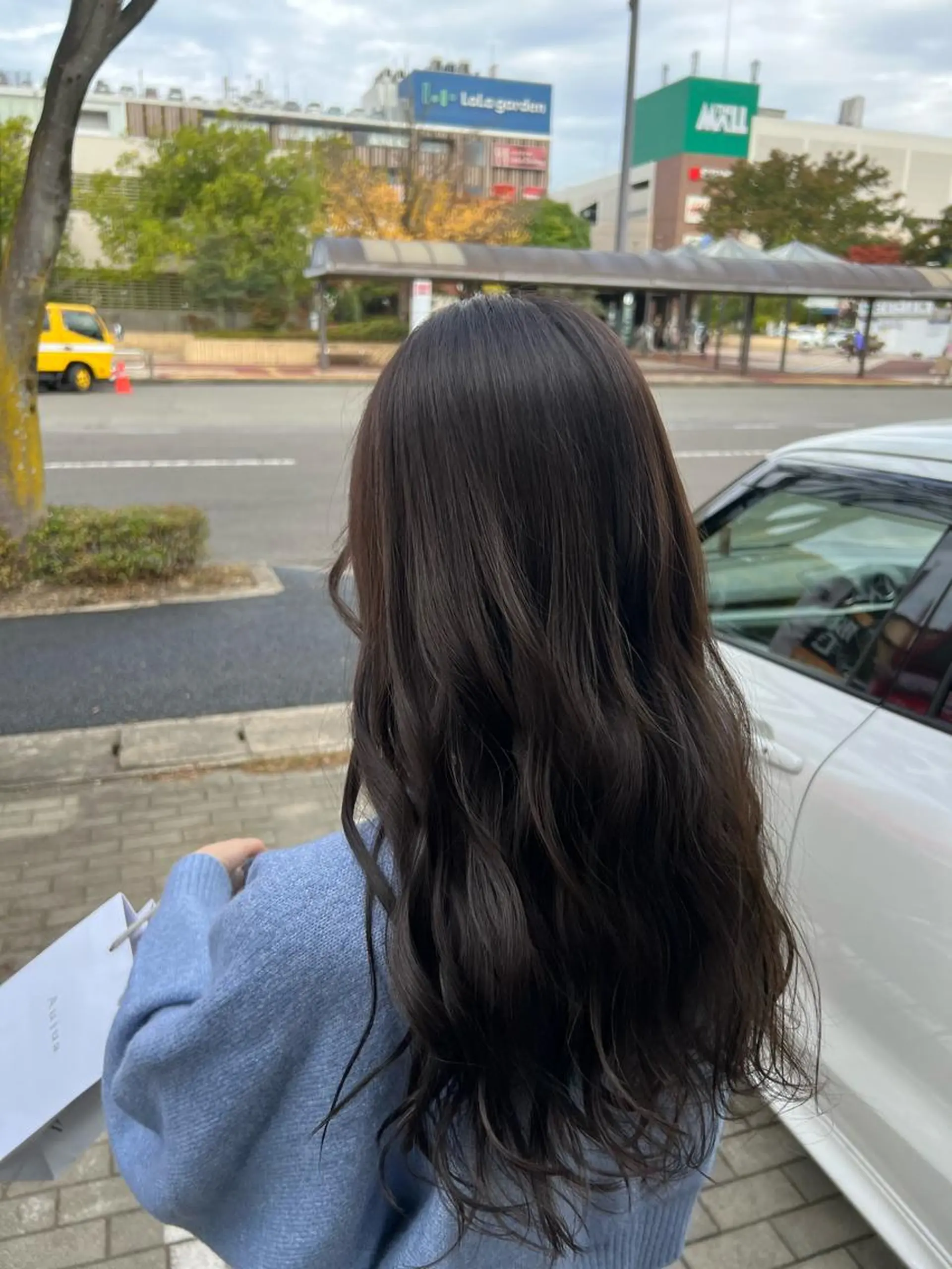 ロング カラー 太白区白髪ぼかし/ ボブカット/千葉達人のヘアスタイル