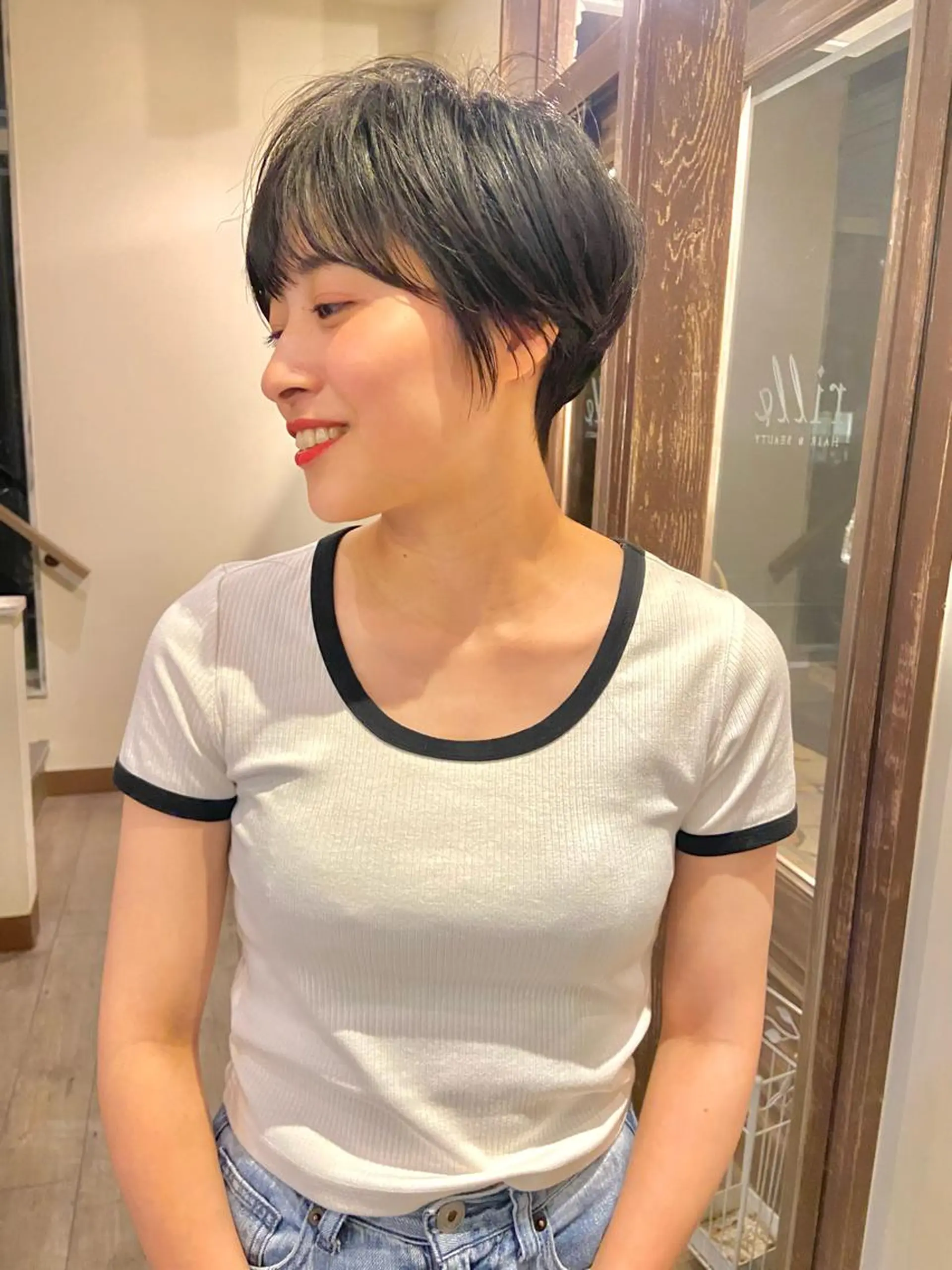 ショート ショートヘア特化 石附隼士のヘアスタイル