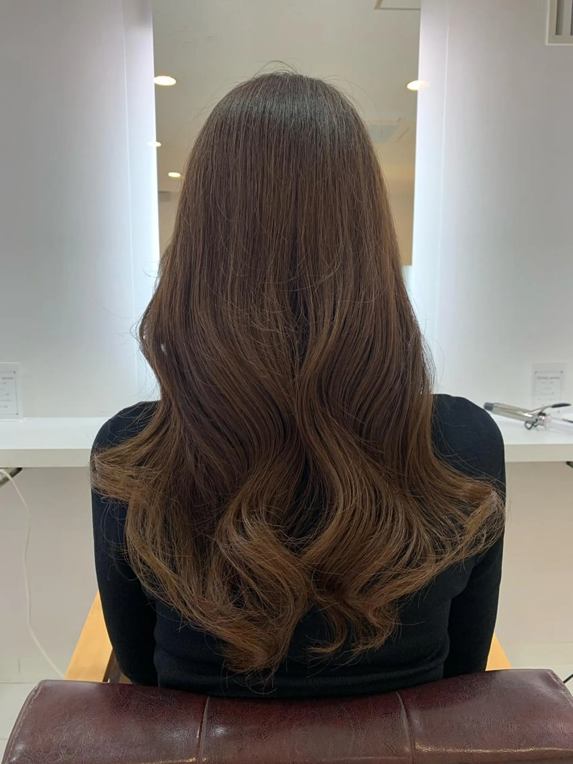 ロング くびれヘア 髪質改善 ヨシンモリ 韓国風ヘア トリートメント ヘアセット ヘアー・クロマチックノート所属・杣澤 詩乃のヘアスタイル