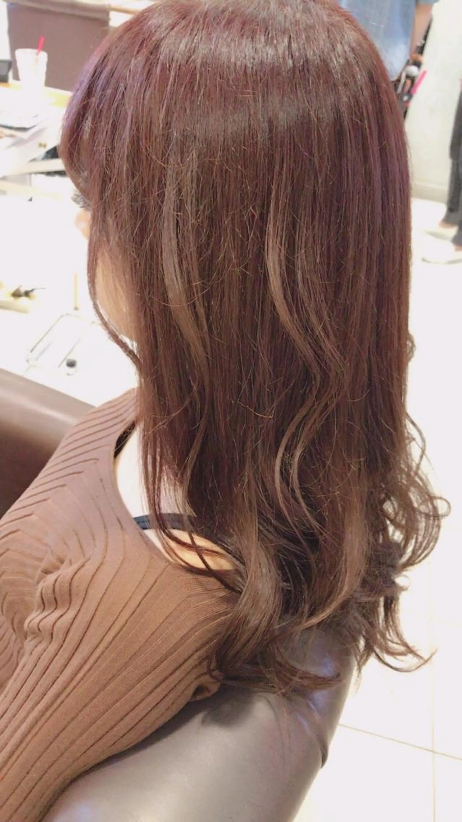 ロング カラー LOUVRE totalbeautysalon西大寺店所属・粟田 めぐみのヘアスタイル