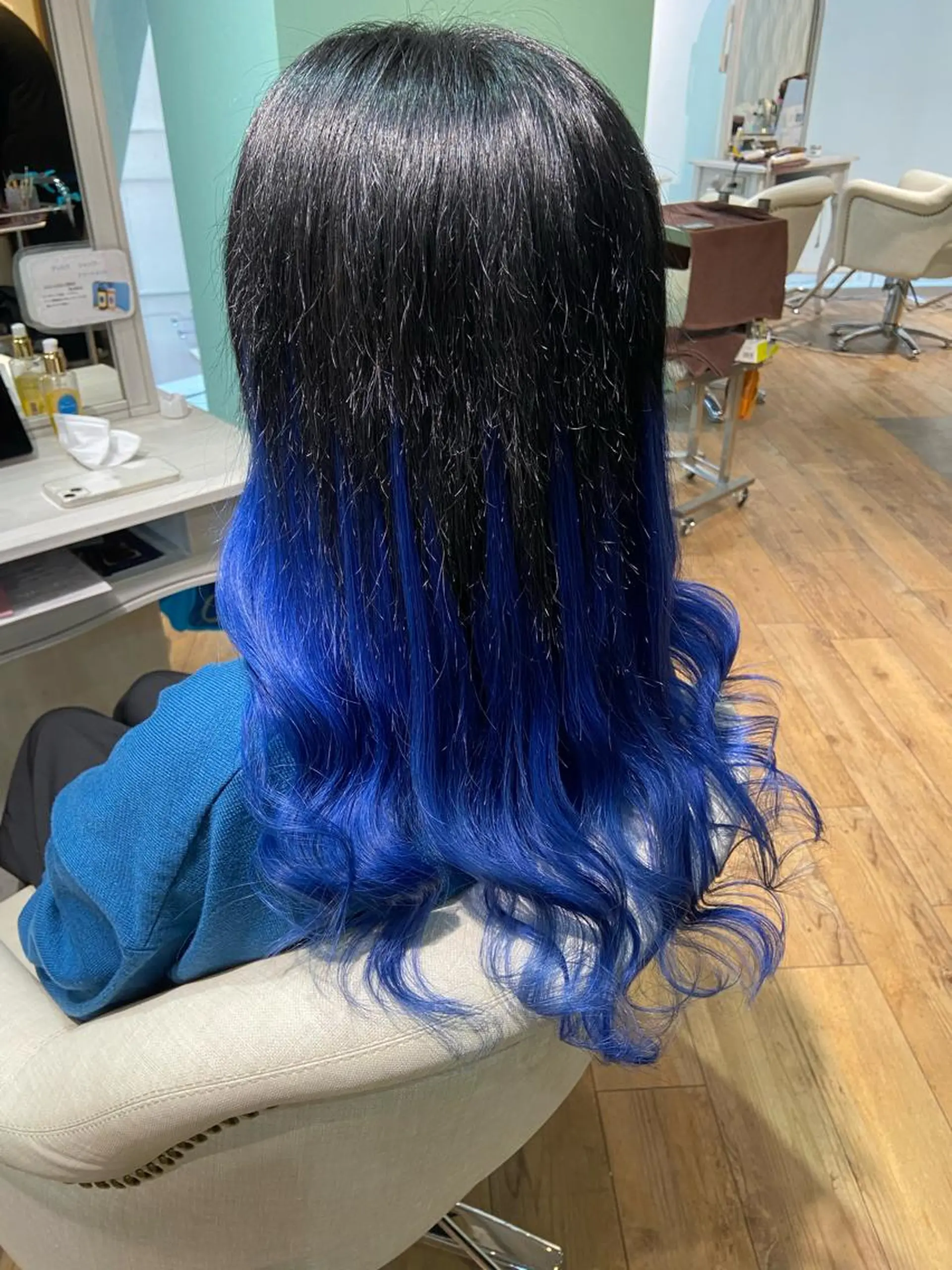 ミディアム カラー プルエクステ エクステ ヘアカラー エクステ 🧸プルエクステ❤︎ ネイルKAO🧸のヘアスタイル