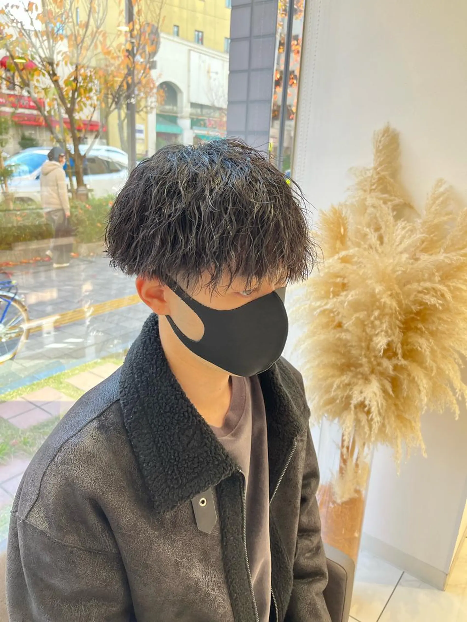 ショート パーマ メンズ 桜新町メンズ特化| ユウダイのヘアスタイル