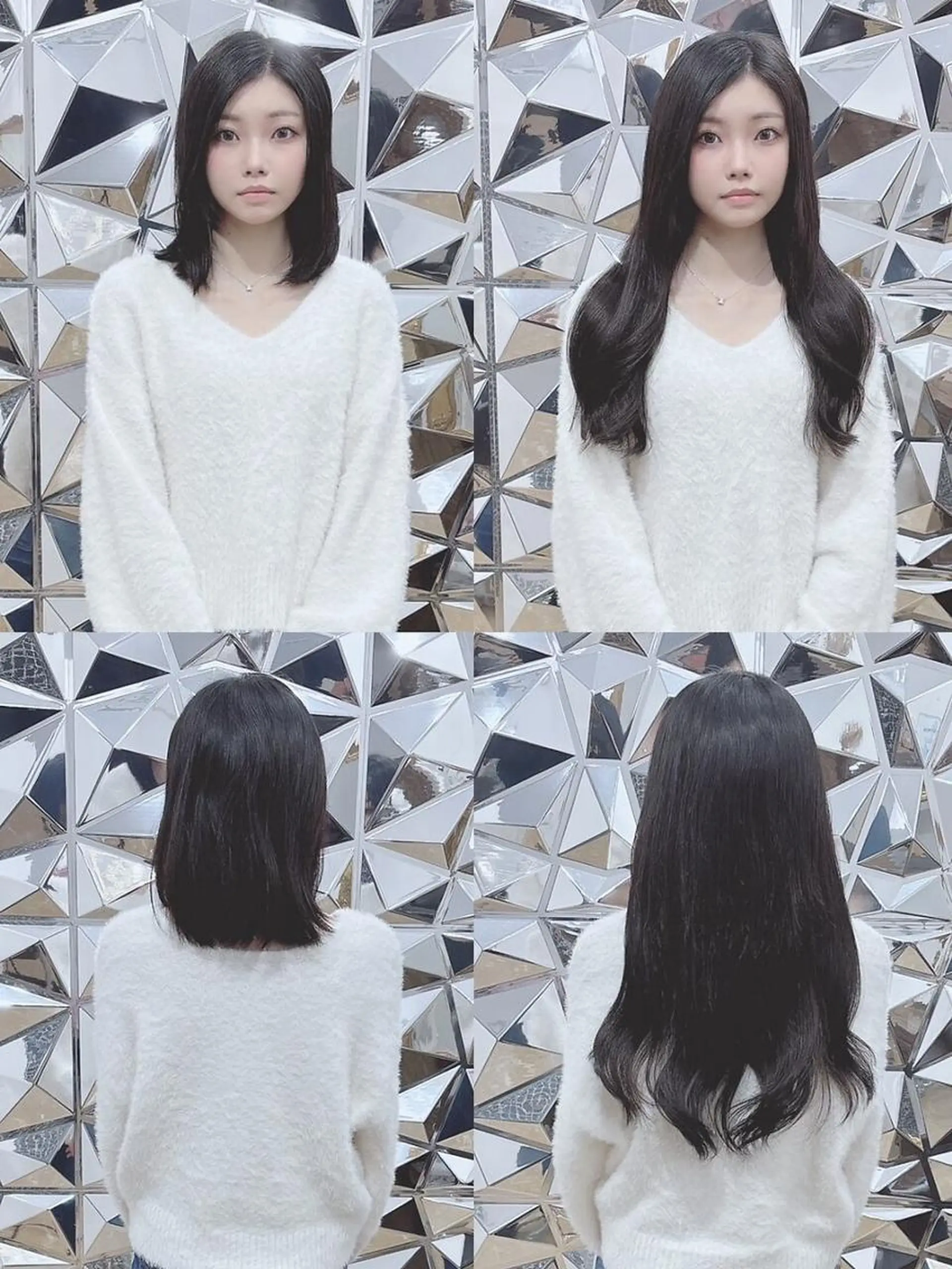 ロング カラー ヘアアレンジ シールエクステ ブリーチ ダブルカラー エクステ 韓国風ヘア LIP 大阪本店 エクステ 堀谷和孝のヘアスタイル