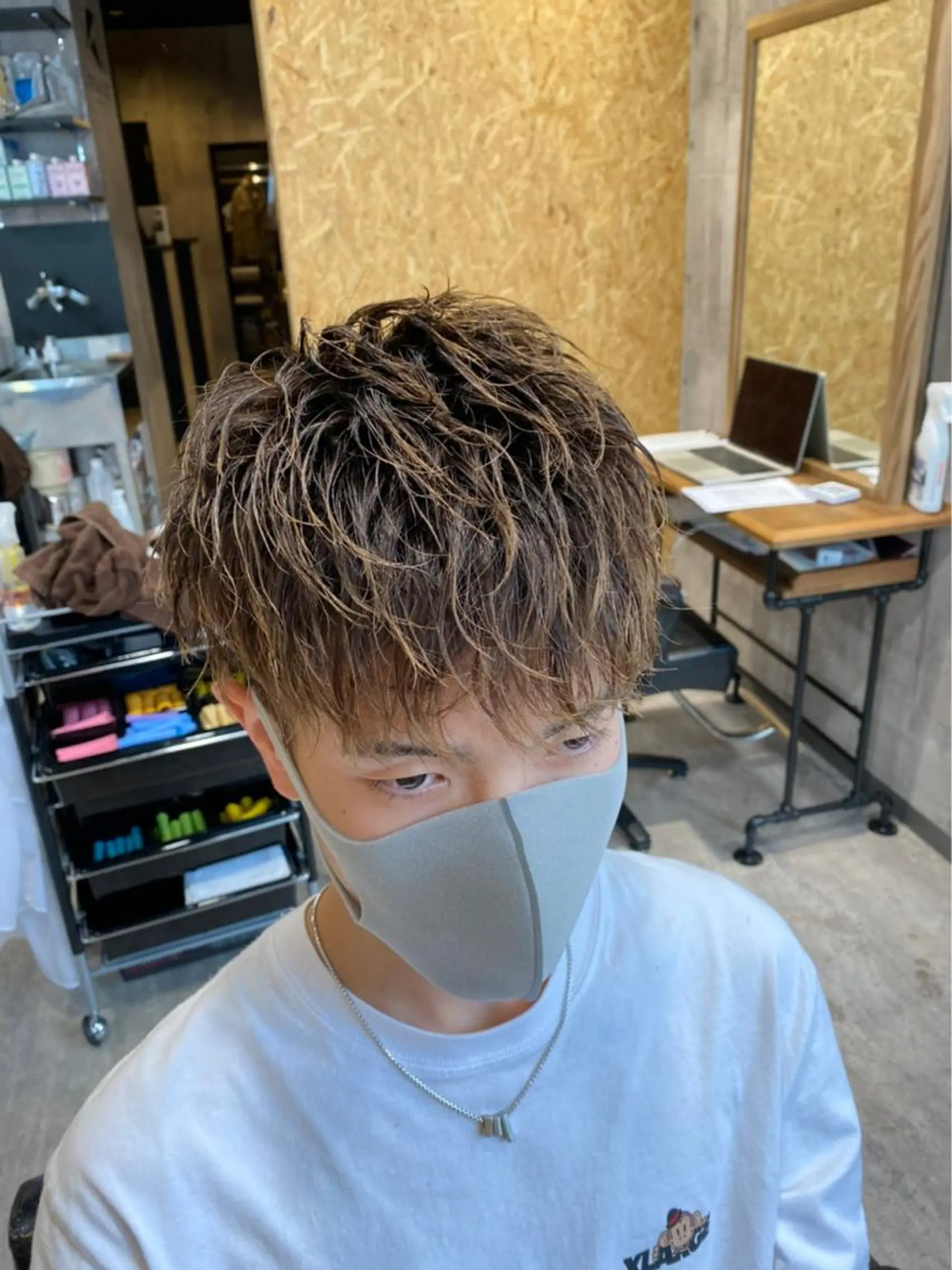 カラー メンズ 髪質改善/メテオボブ DAISHI✨のヘアスタイル