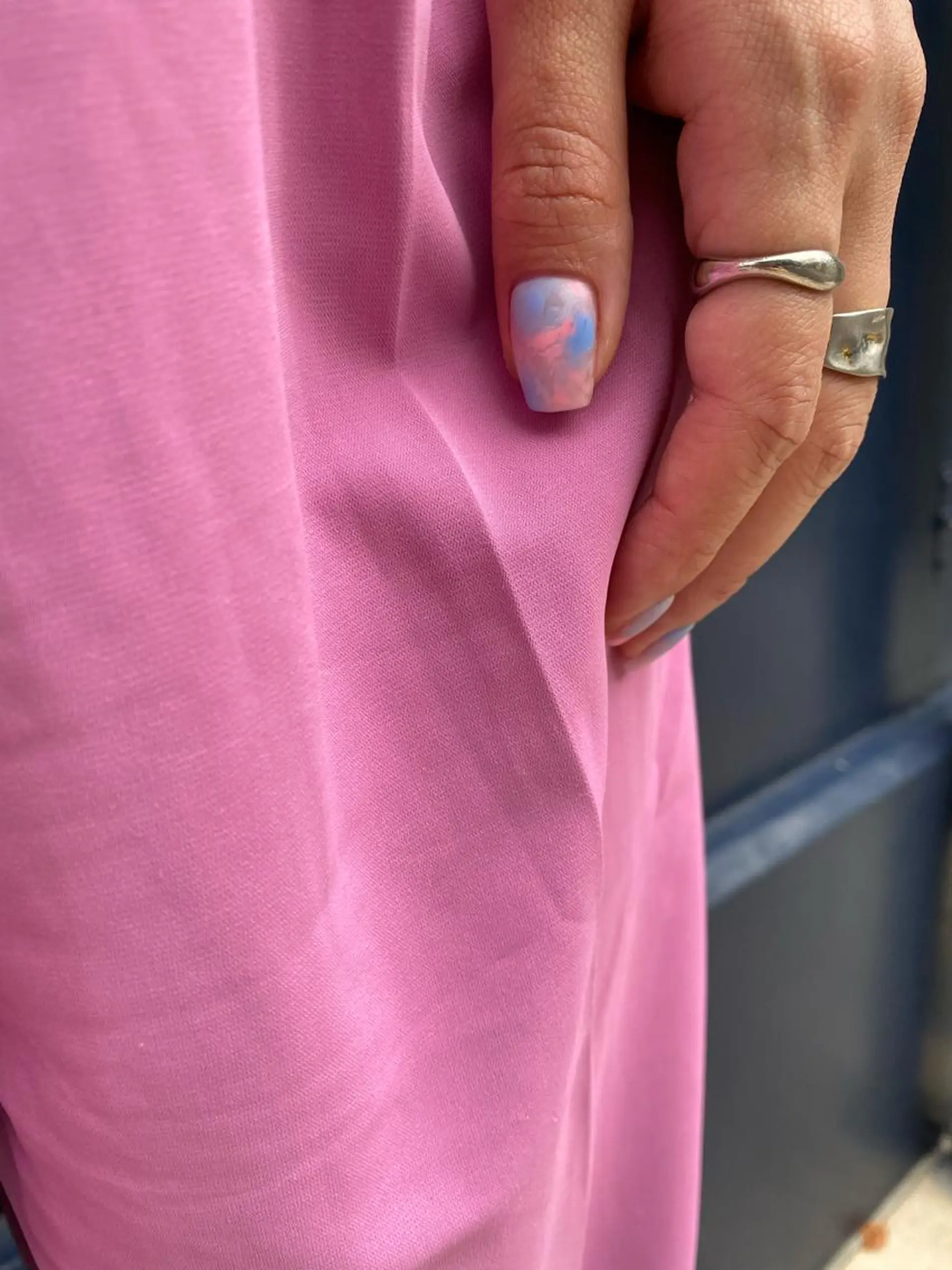 ネイル 大理石ネイル(マーブル) マットネイル 🌼大西洋子 laughl🌼のネイルデザイン