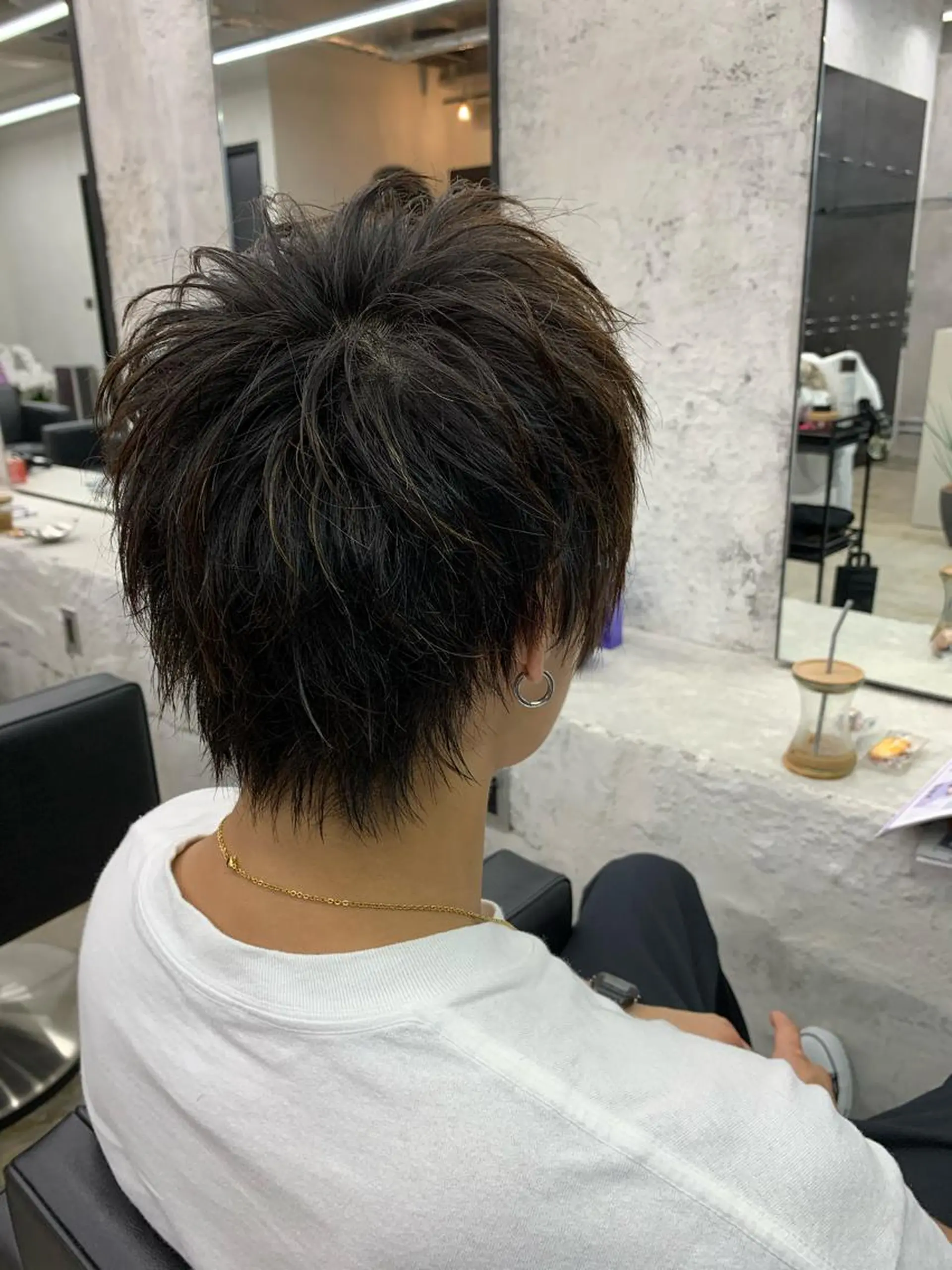 メンズ レイヤーカット TAIKIのヘアスタイル