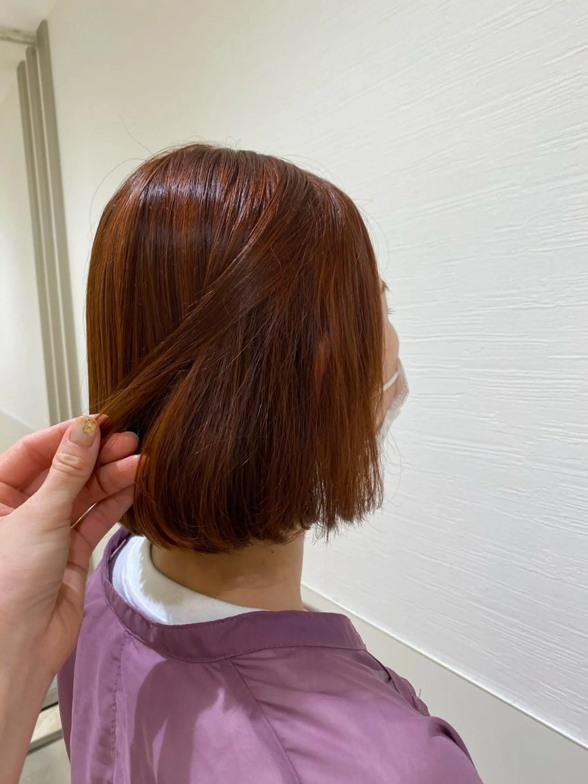 ショート カラー ナチュラル艶カラー 🤎maoのヘアスタイル