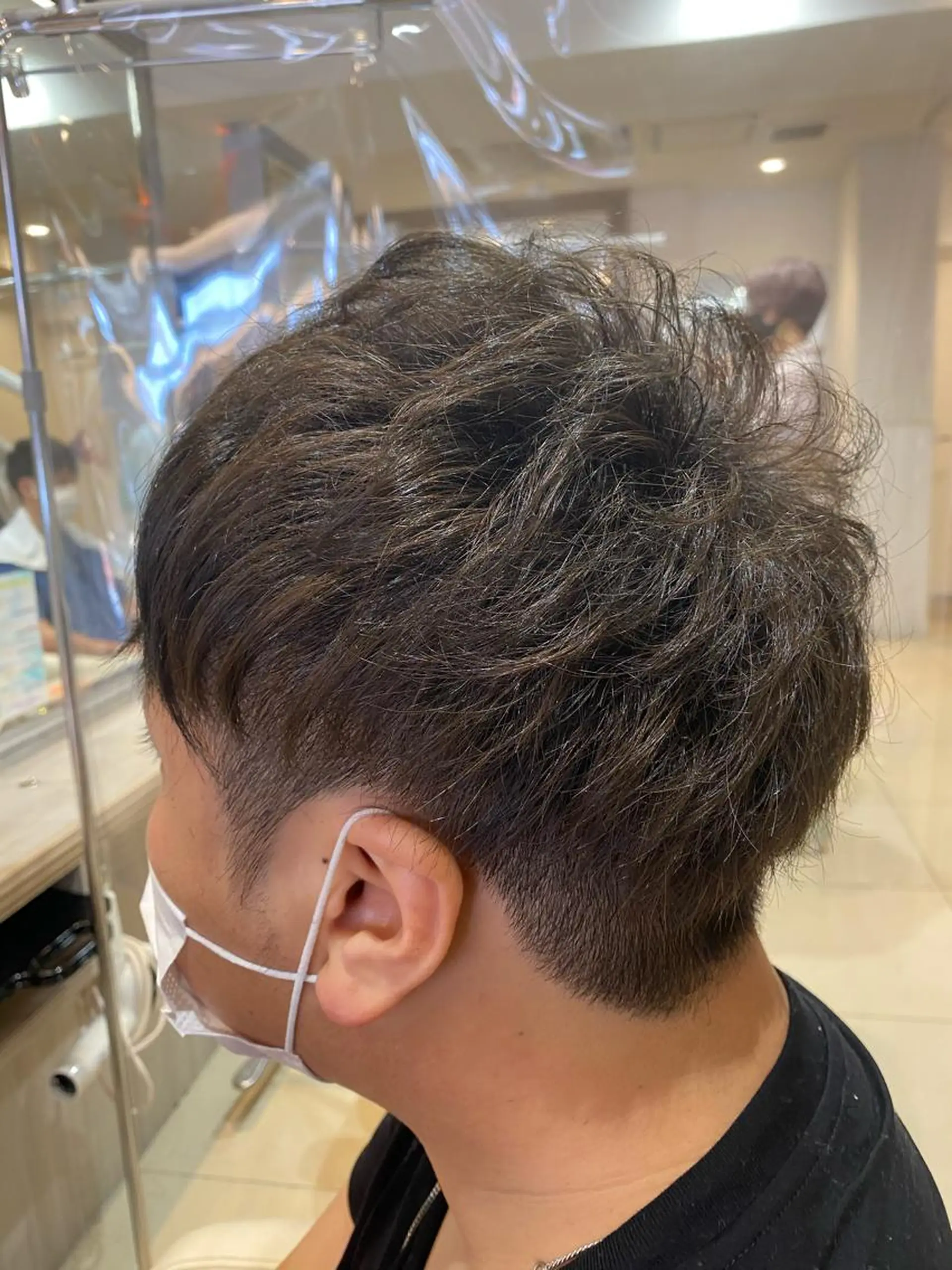 ショート カラー メンズ ヘアカラー トリートメント Dxxxx III所属・女性目線の大人 メンズ*Ayakaのヘアスタイル