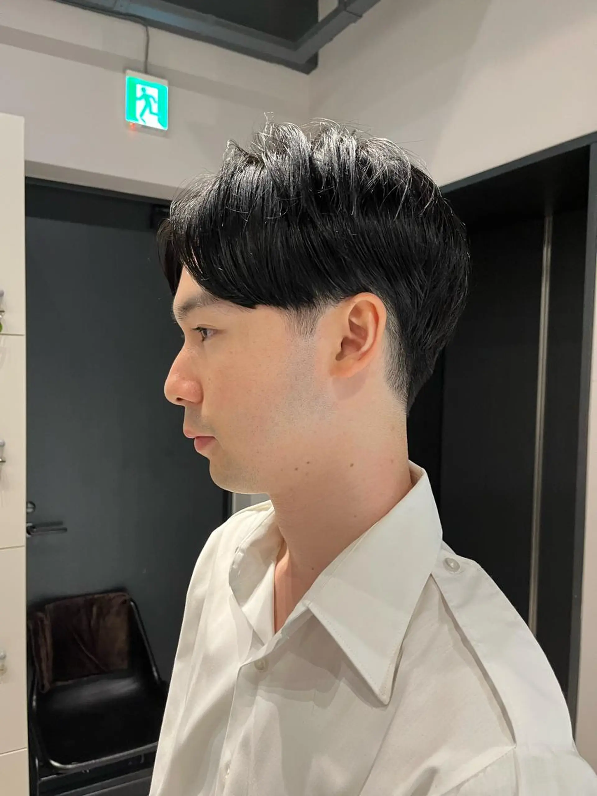 メンズ ベージュ/グレージュ 恵比寿/丸山陽平のヘアスタイル