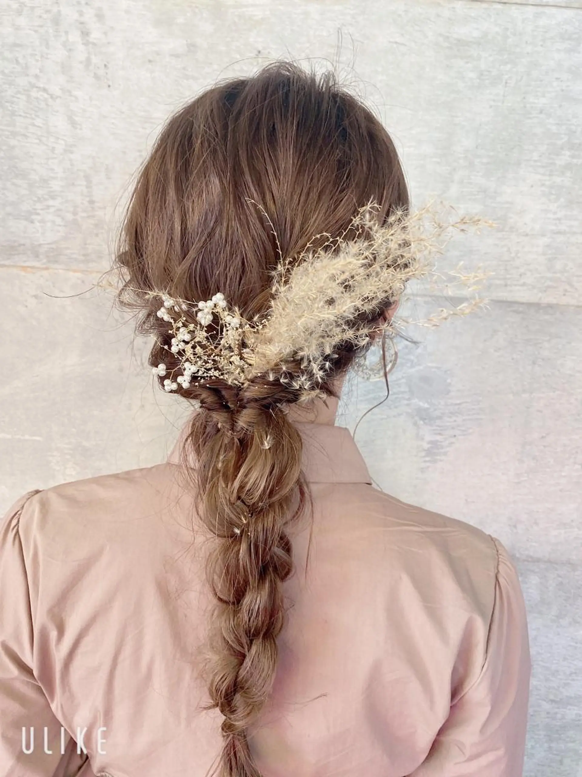 ロング ヘアアレンジ 羽根 ひよりのヘアスタイル