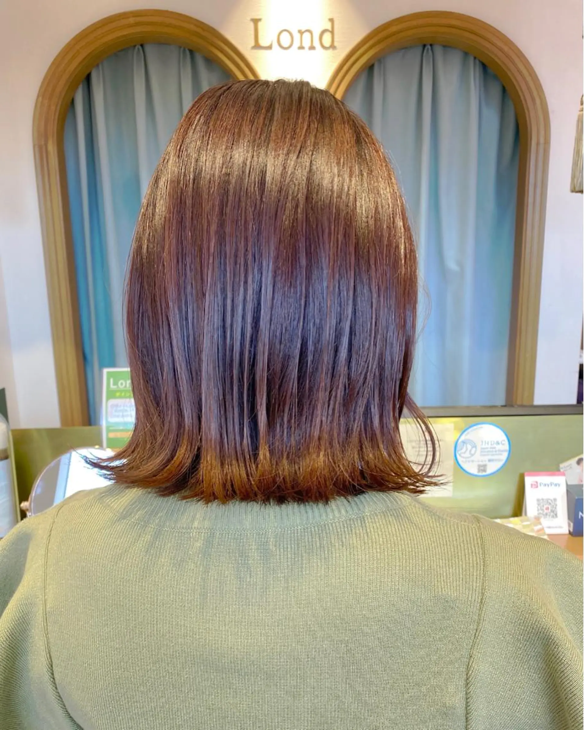 ショート カット ヘアカラー トリートメント レイヤーカット /透明感カラー西田のヘアスタイル