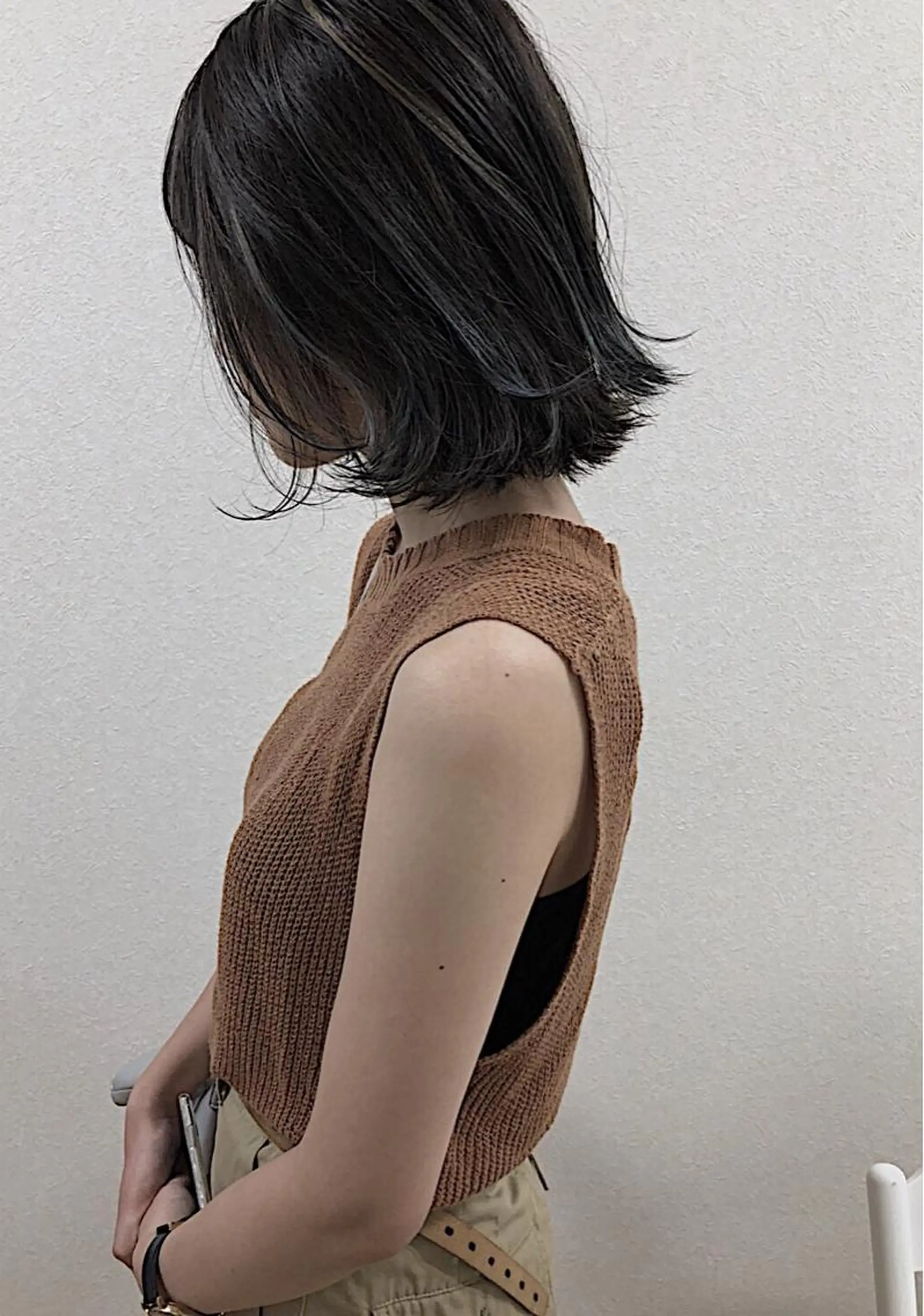 ミディアム カラー ハイライトカラー ハイライト ハイトーン/レイヤー /ウルフ⭐️永田⭐️のヘアスタイル