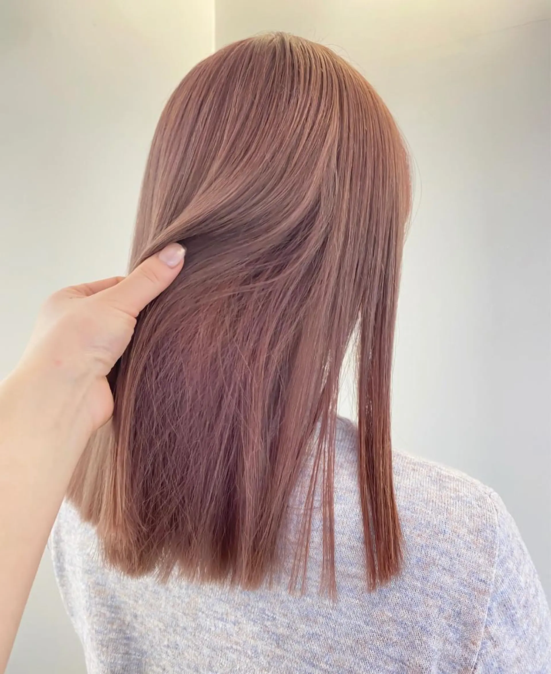 セミロング ୨୧柔らかいカラー nozomi ୨୧のヘアスタイル