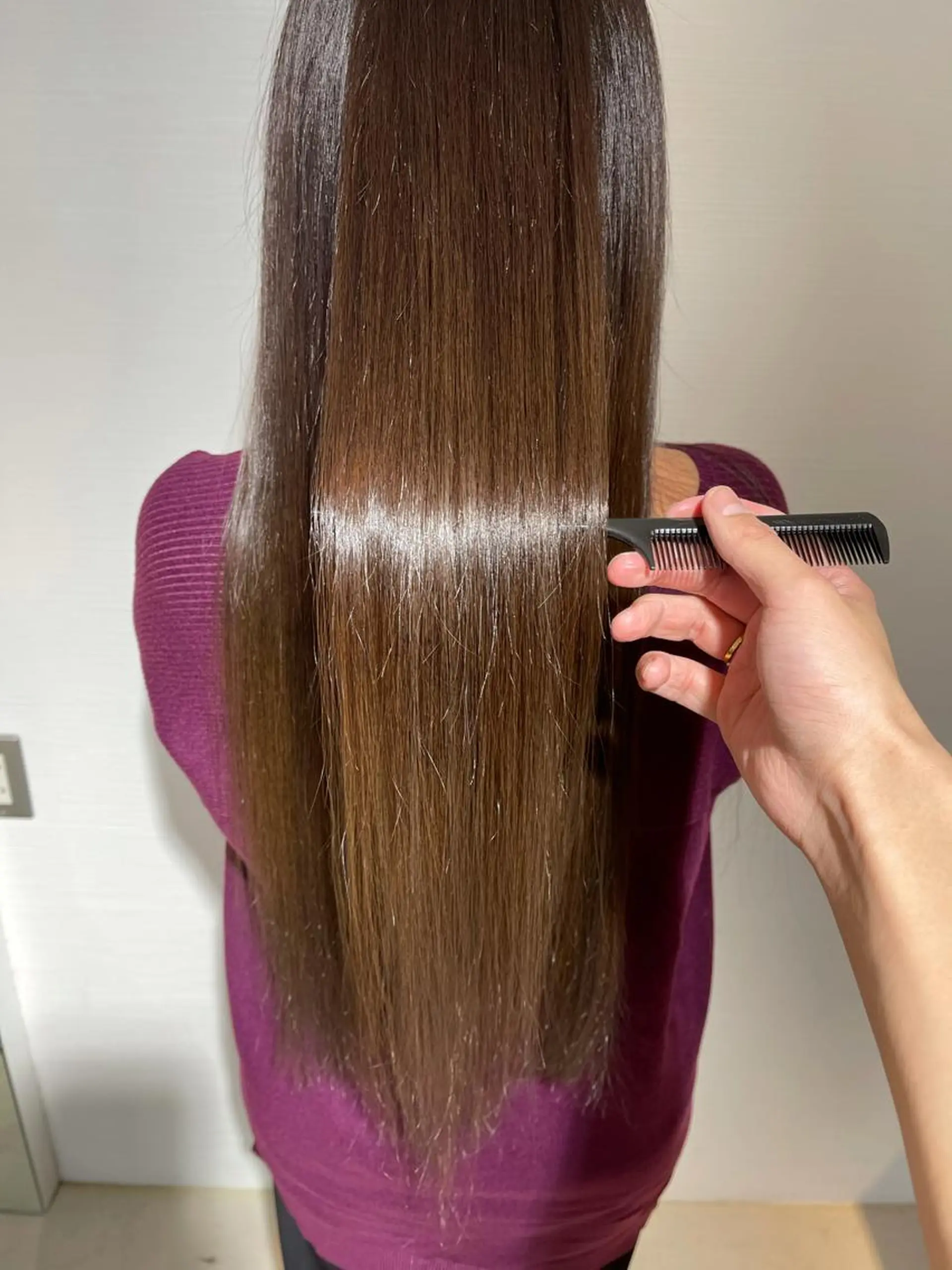 ロング カラー カット ヘアカラー 縮毛矯正 トリートメント ヘアセット モテ髪提案します💕 髪質改善宗一郎のヘアスタイル