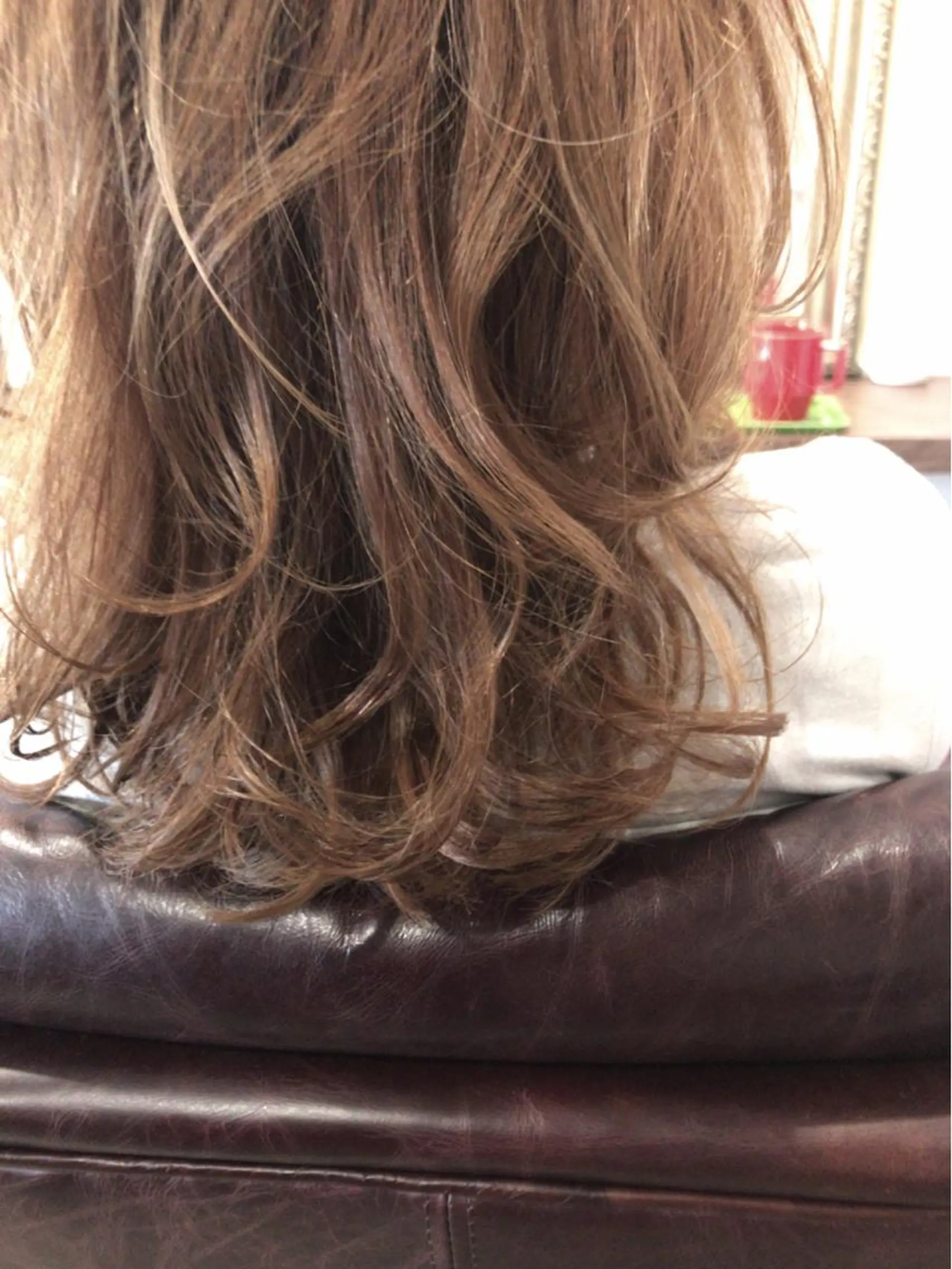 ミディアム カラー レイヤーカット匠 イソザキノリユキのヘアスタイル