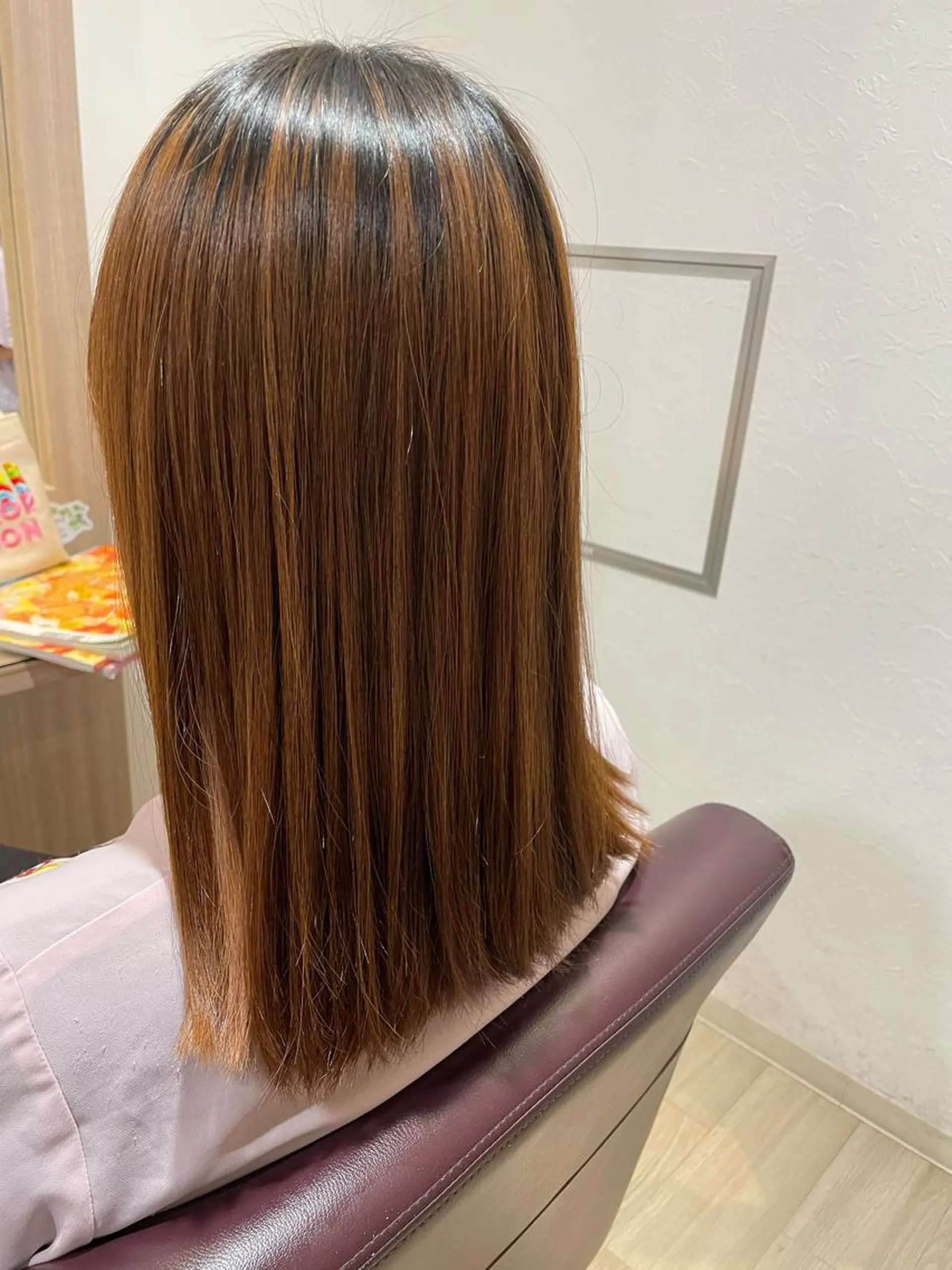 セミロング 畠 悠也のヘアスタイル