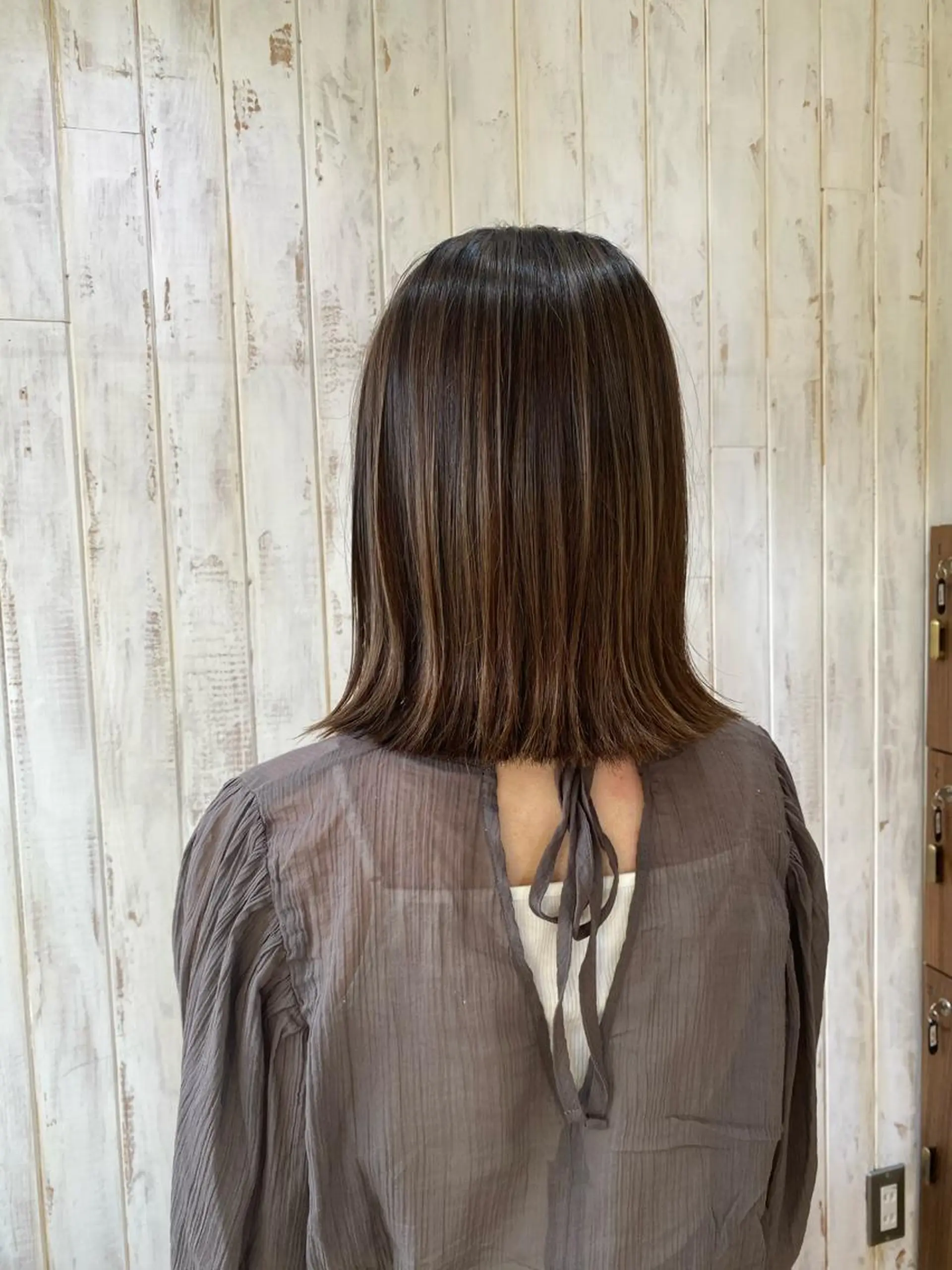 ミディアム 片桐 大介のヘアスタイル