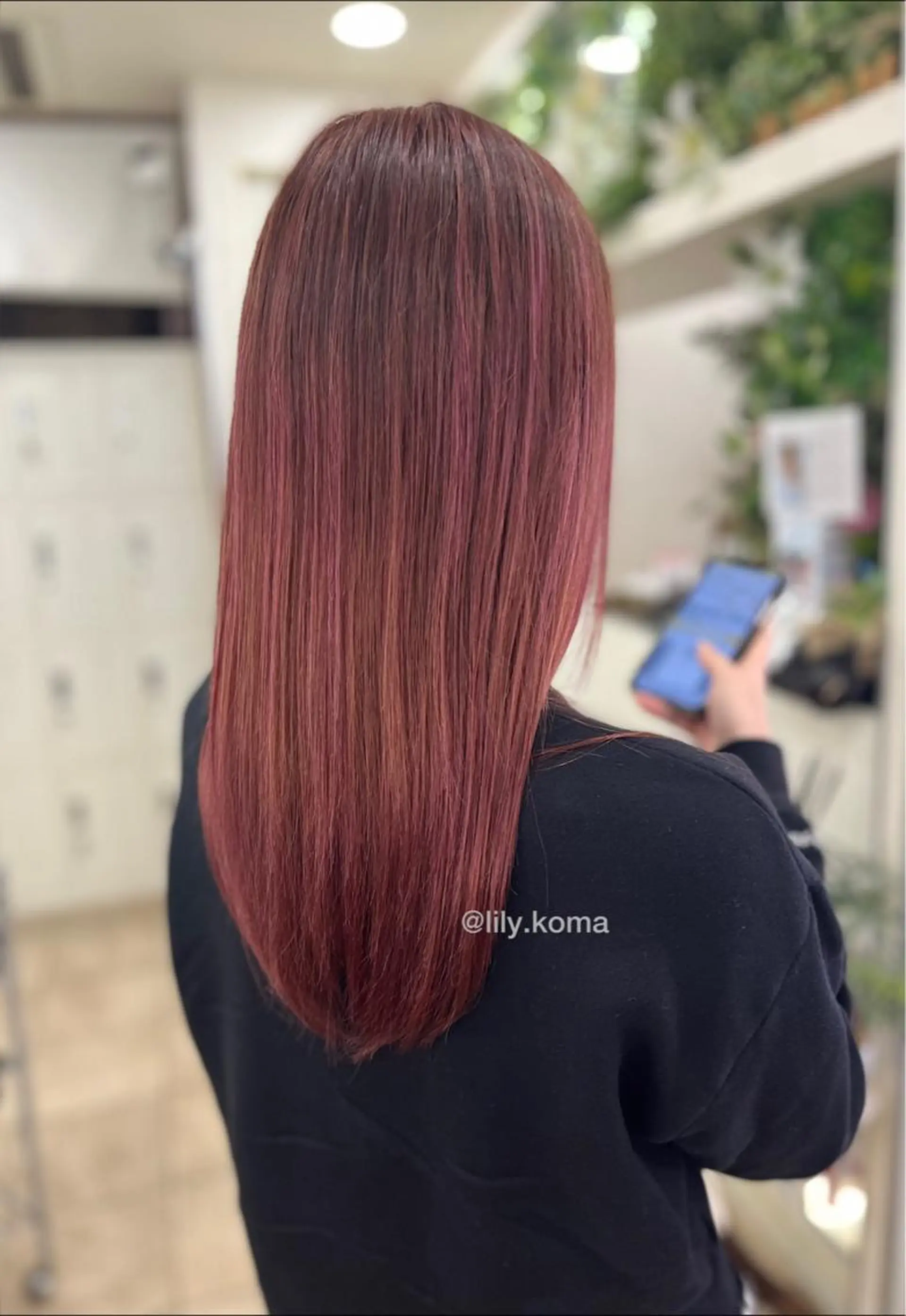 セミロング カラー ヘアカラー 🐥こ ま🐥のヘアスタイル