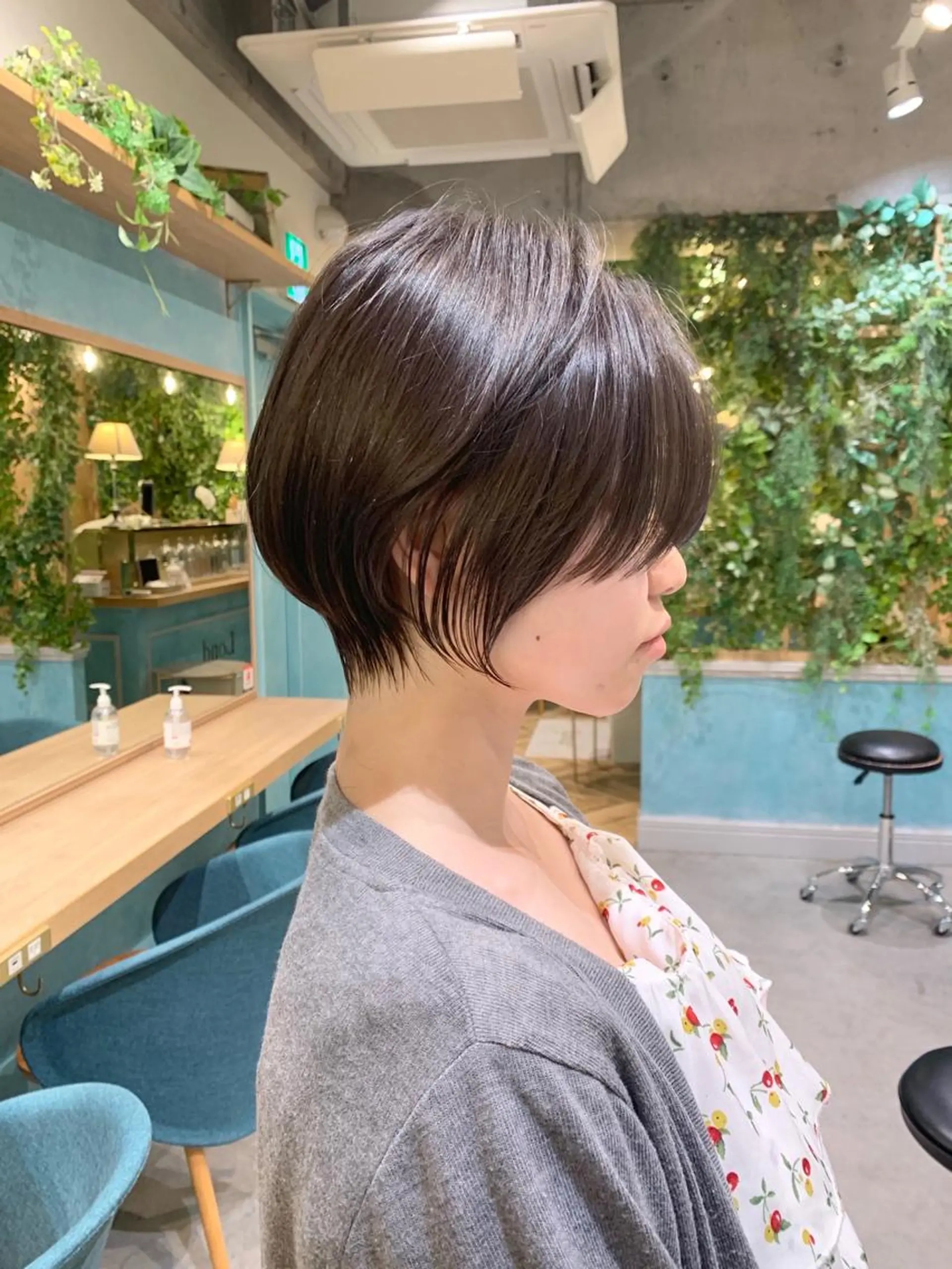 ショート 林 飛夕也のヘアスタイル