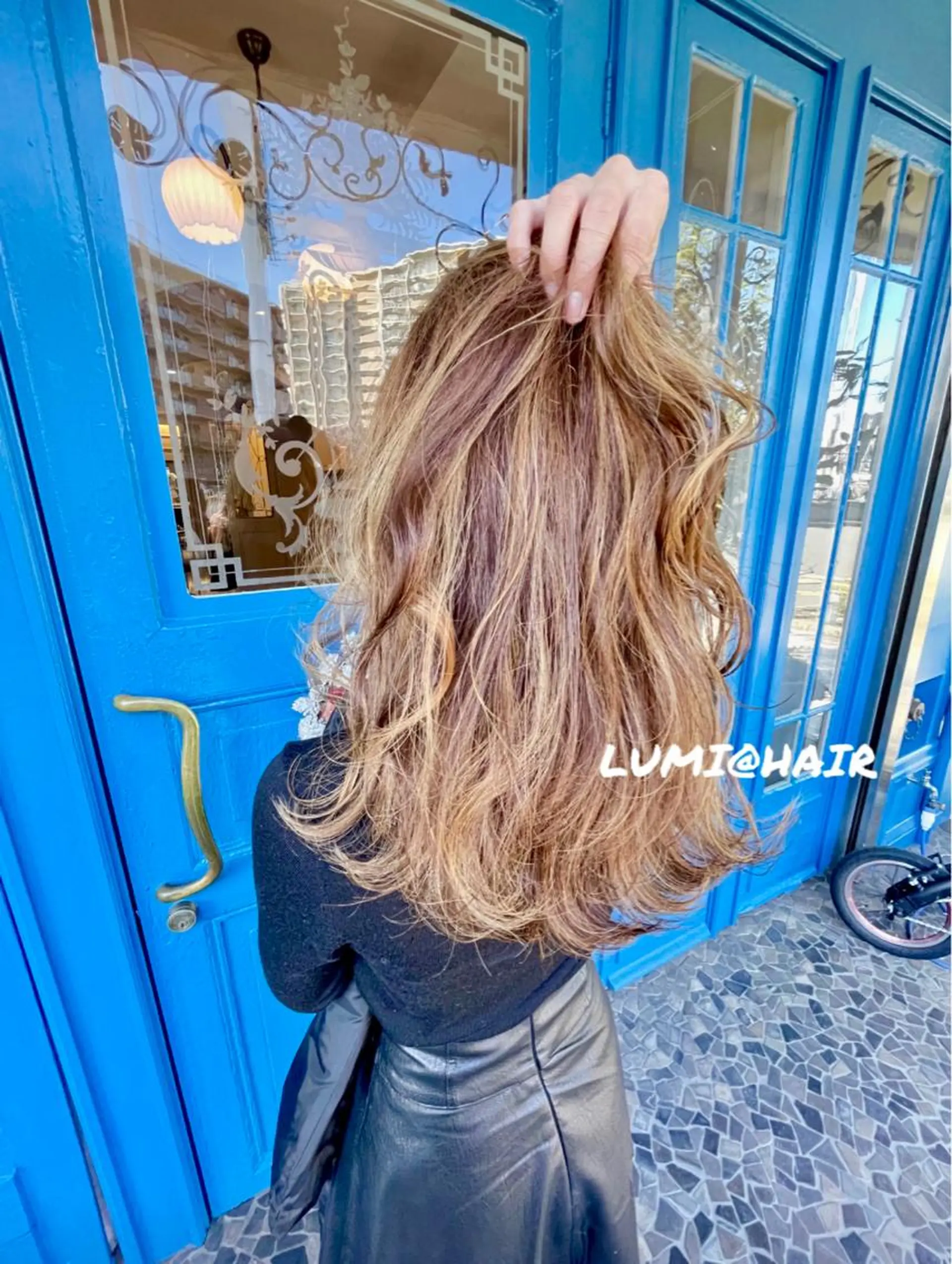 ロング カラー 渡辺 瑠美のヘアスタイル