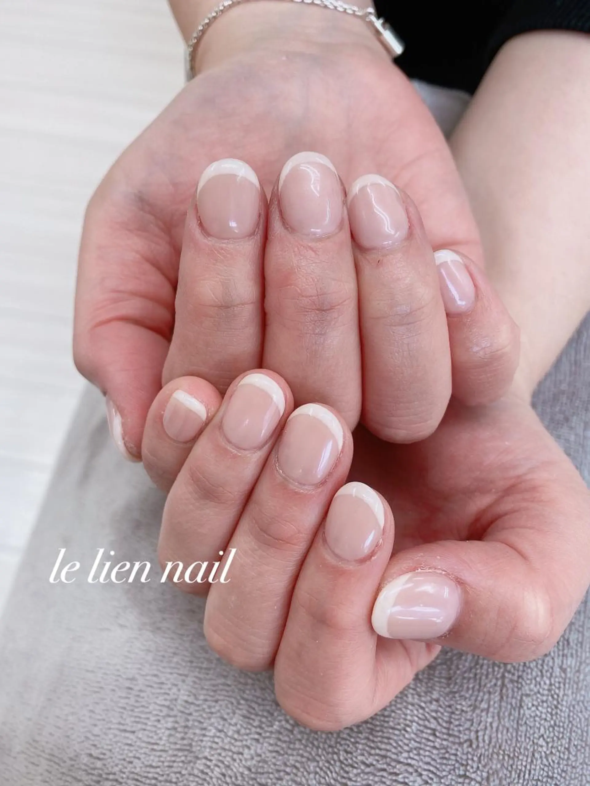 ネイル フレンチネイル le lien nailのネイルデザイン