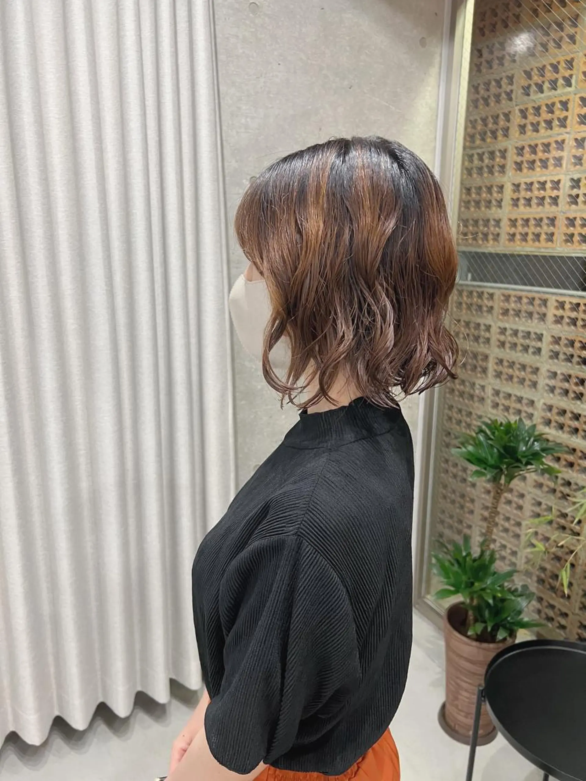 パーマ ボブパーマコテ巻き風 パーマNo1深江秀平のヘアスタイル