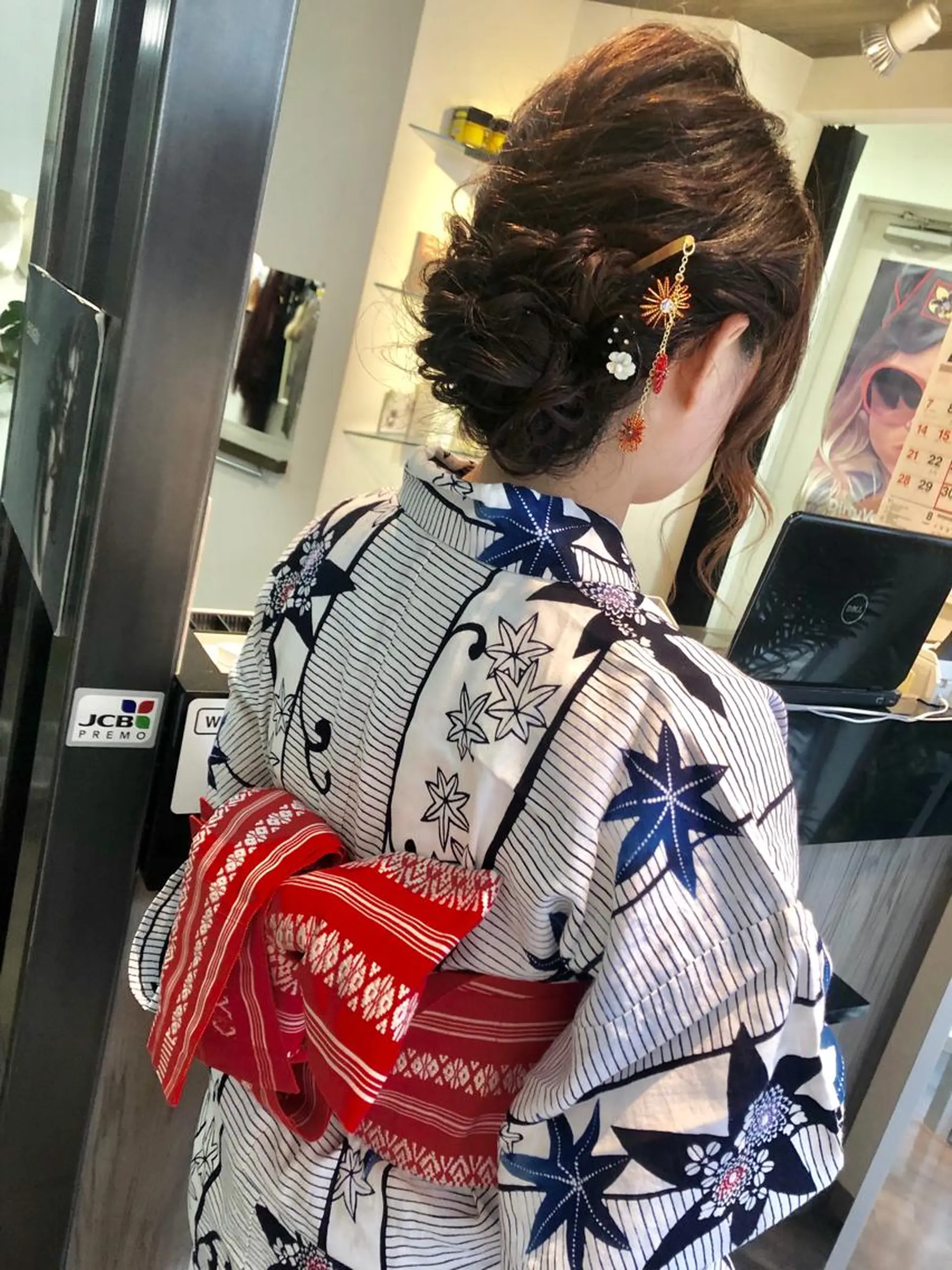 セミロング 着付け pep所属・pep natsumiのヘアスタイル