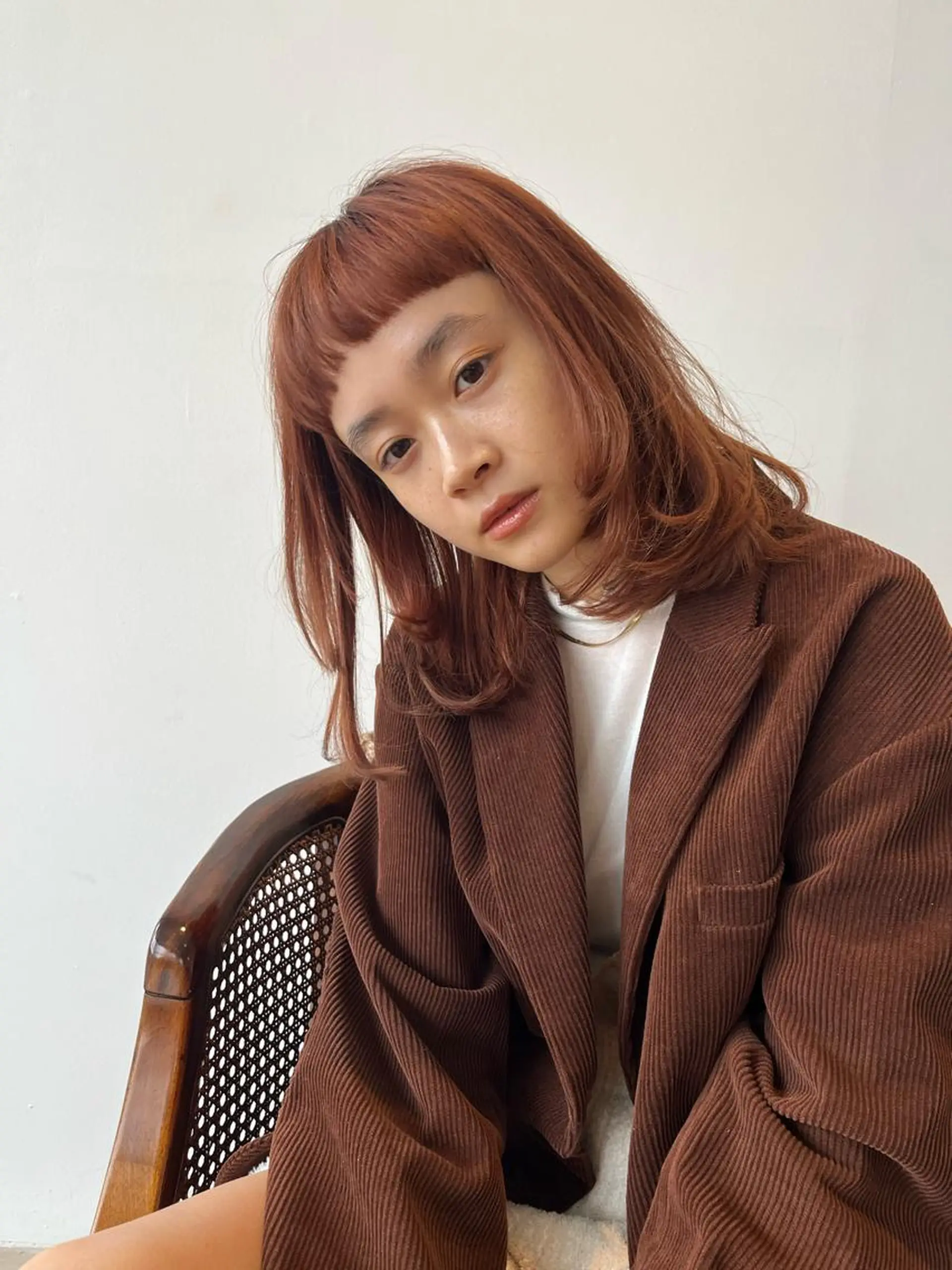 ミディアム カラー 五十嵐ゆり 美髪カラー　武蔵小杉のヘアスタイル