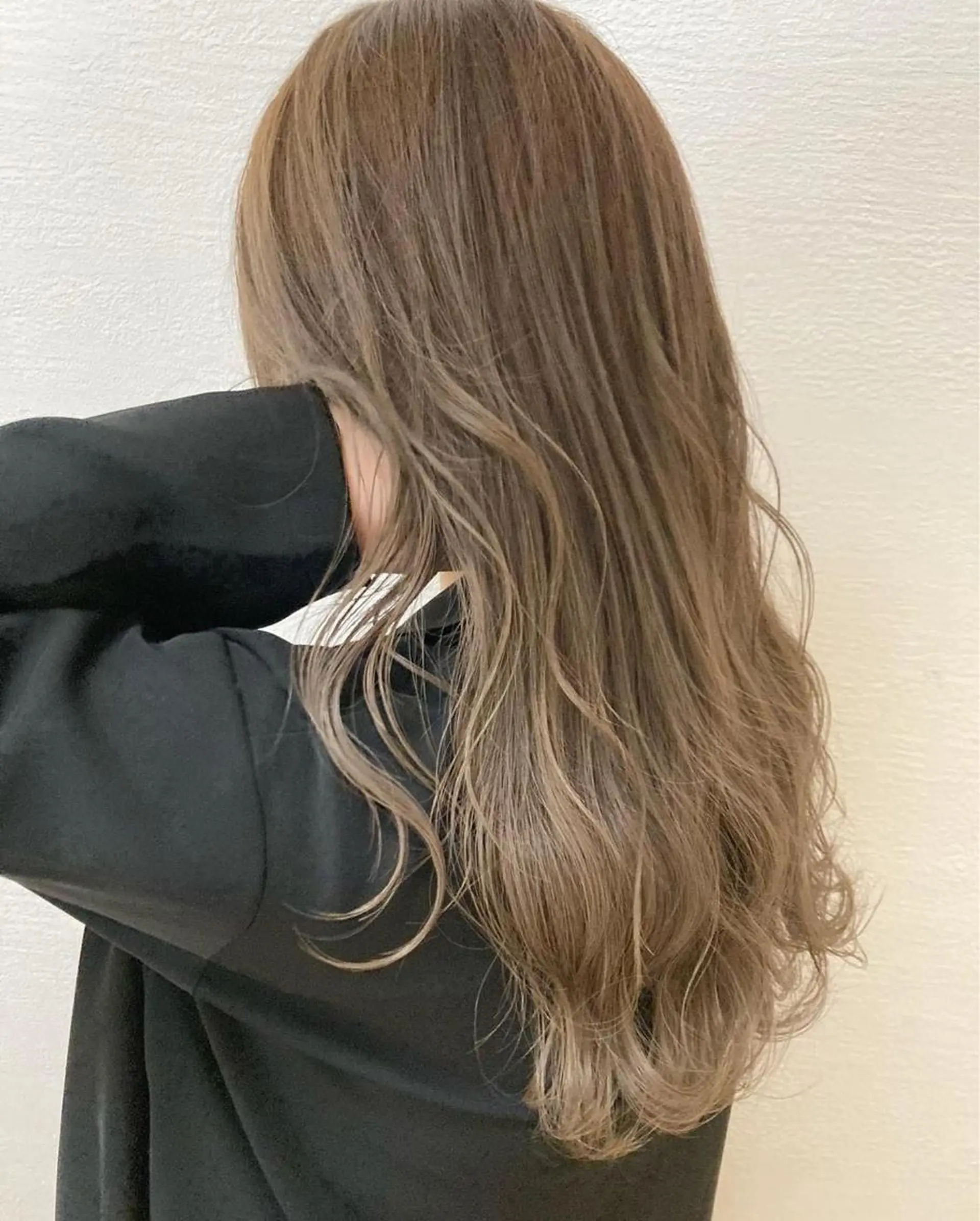 ロング カラー ヘアカラー トリートメント 🧴カワバタ🧴 /暖色/髪質改善のヘアスタイル