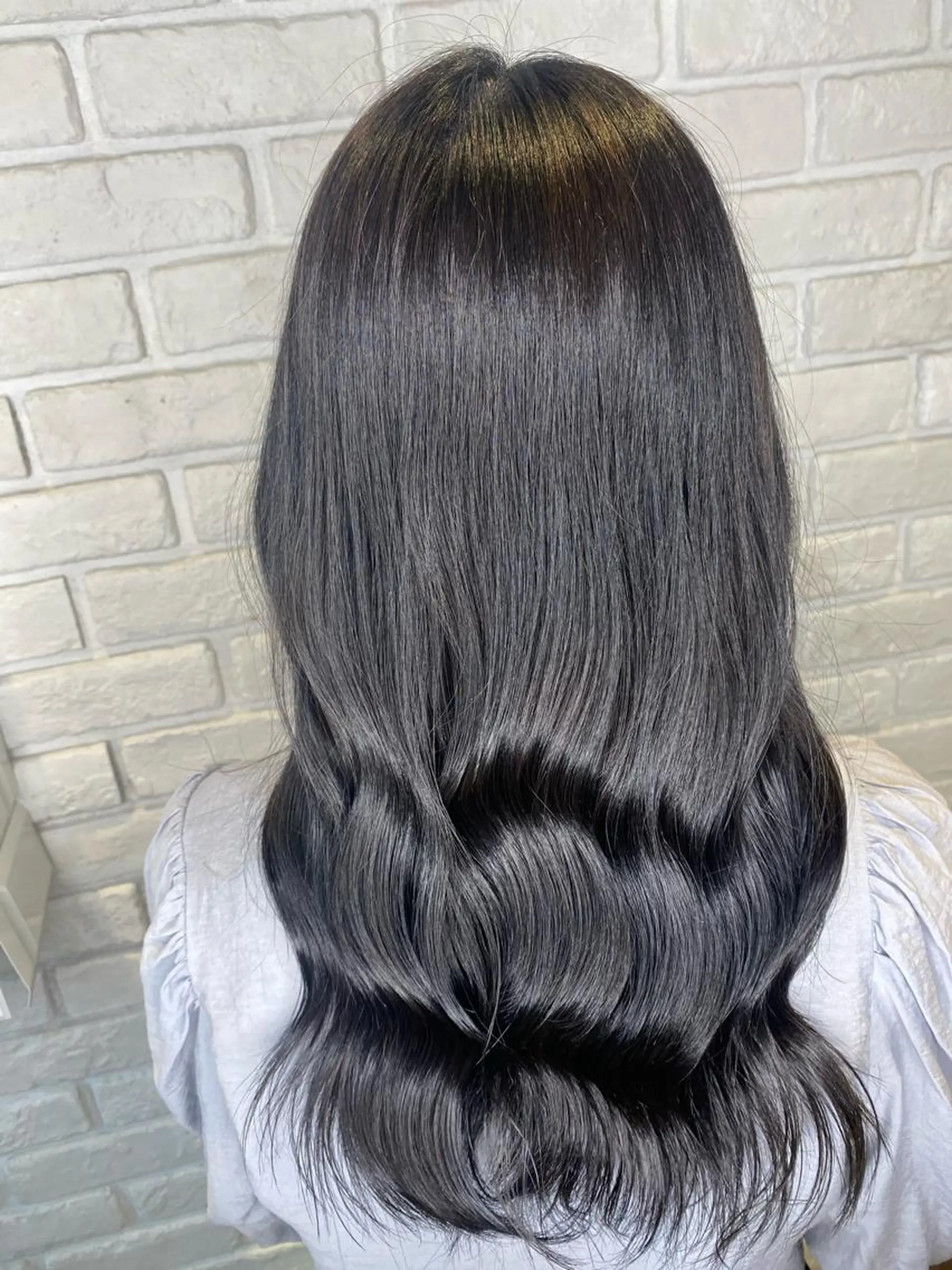 セミロング 🎀しゅな/韓国 レイヤー/透明感♡のヘアスタイル