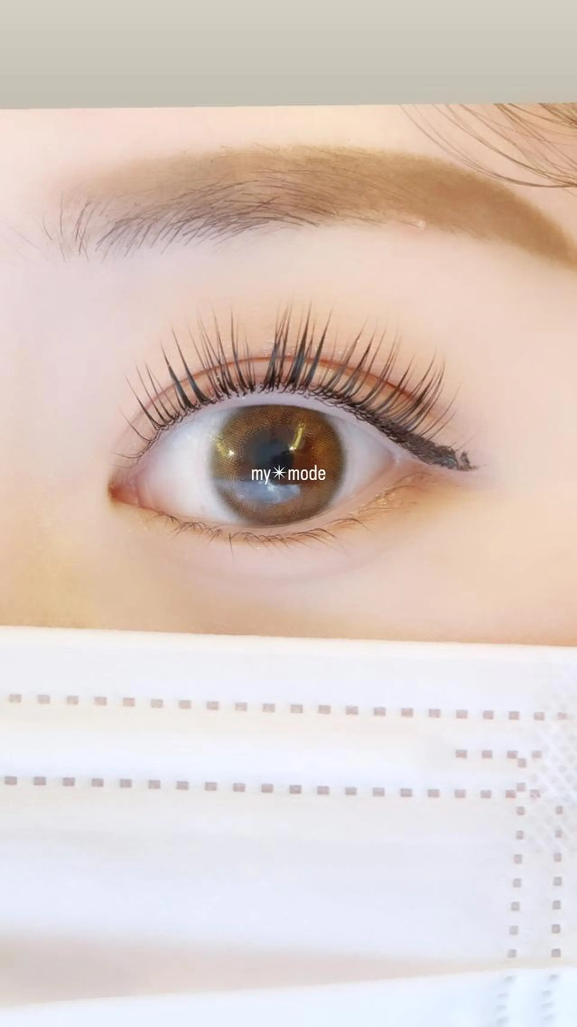 マツエク・マツパ アイブロウ パリジェンヌラッシュリフト 一重×まつ毛パーマ マツパ mUmU所属・eyelash mUmUのマツエク・マツパデザイン