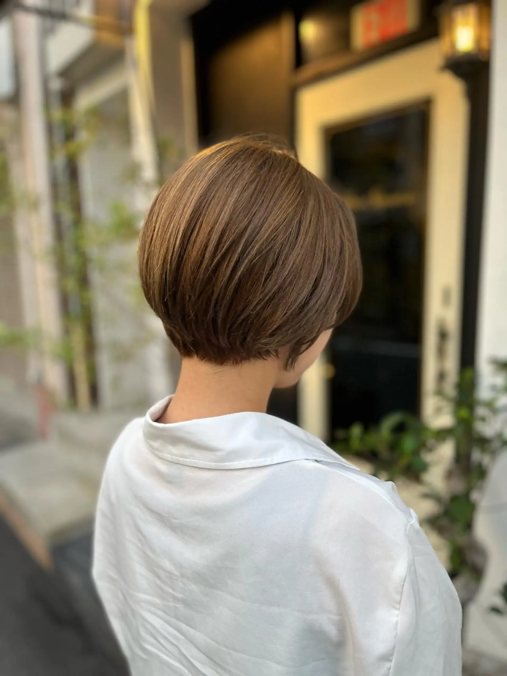 ショート カラー くせ毛 カット ヘアカラー SALOWIN神戸三宮店所属・【美髪を叶える】中谷 彰宏（アキ)のヘアスタイル