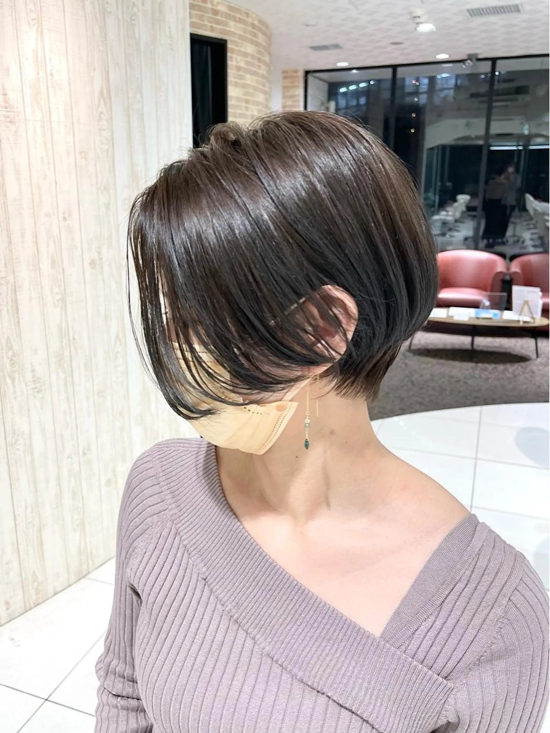 ショート ショートボブ ハンサムショート 丸みショート ボブ ショートヘア 荻窪/ショートヘア✨ ショートボブ長松大哉のヘアスタイル