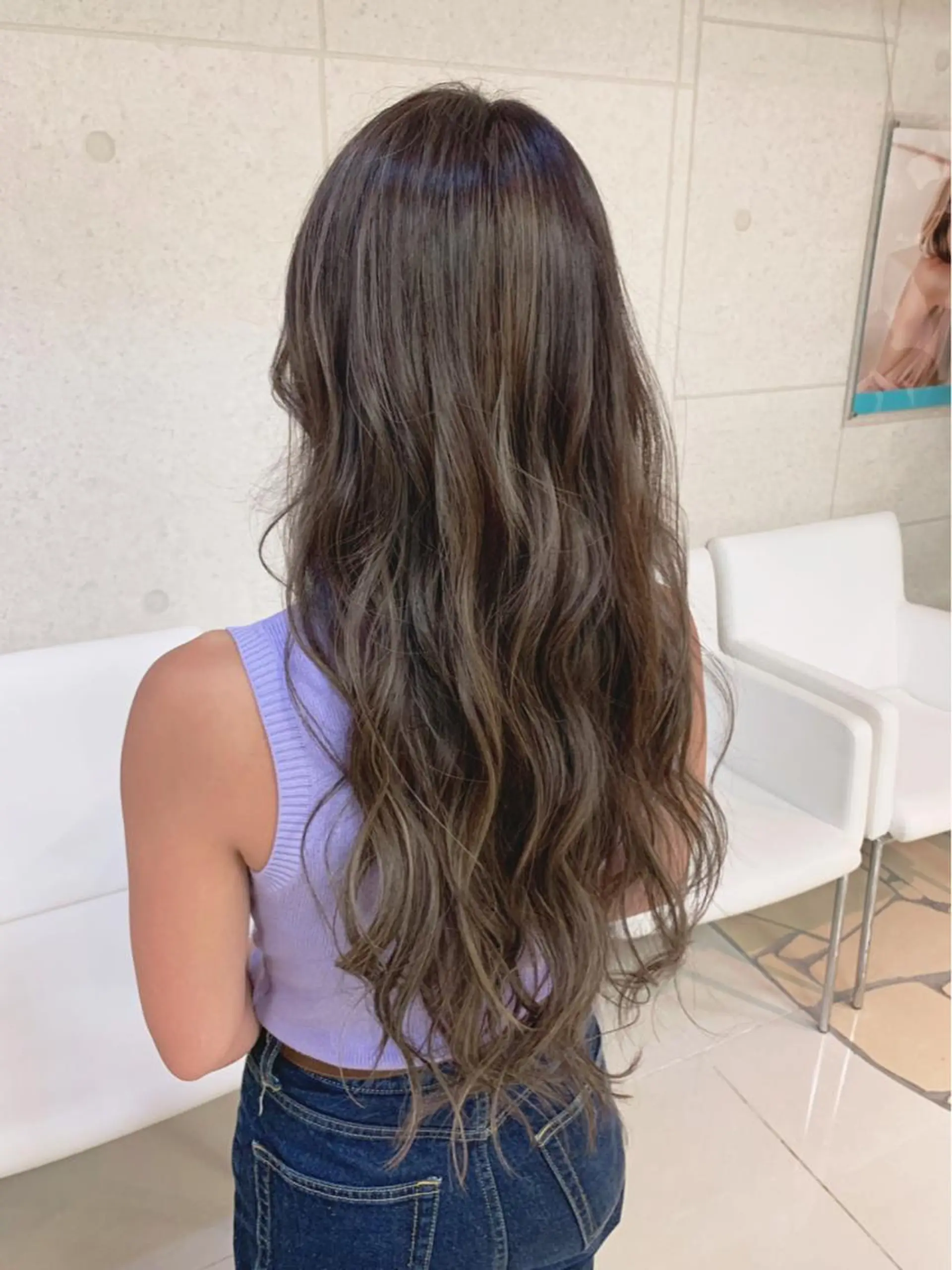 ロング カラー カット ヘアカラー トリートメント お悩み解決✨ ASAMIのヘアスタイル