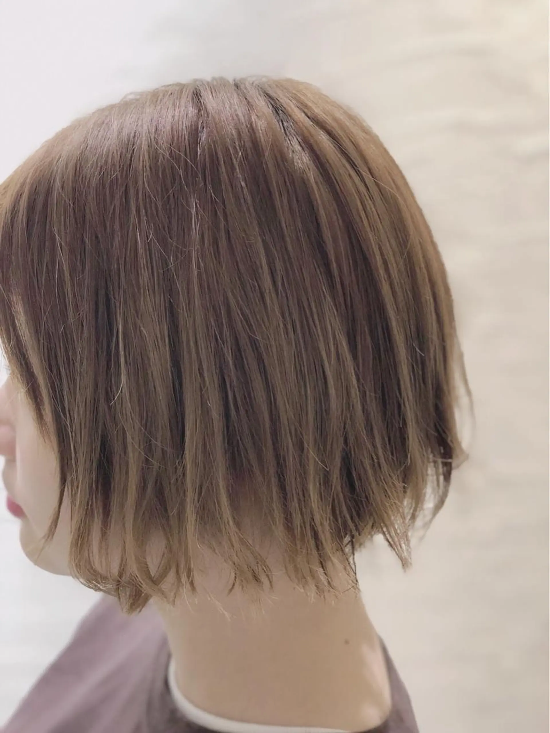 ショート カラー uti所属・菊池 幹のヘアスタイル