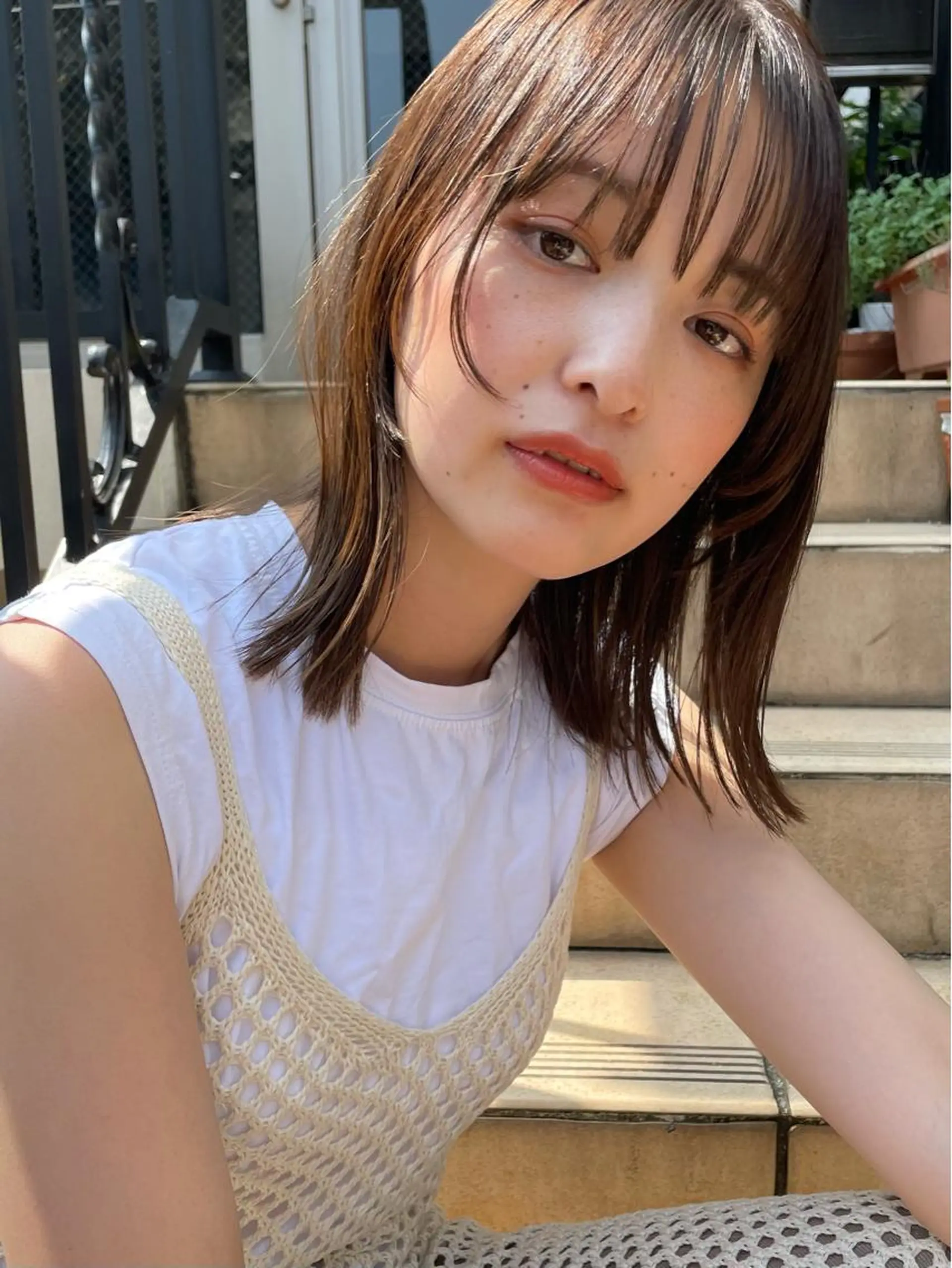 セミロング カラー まつ毛パーマ🐏 NANAMIのマツエク・マツパデザイン