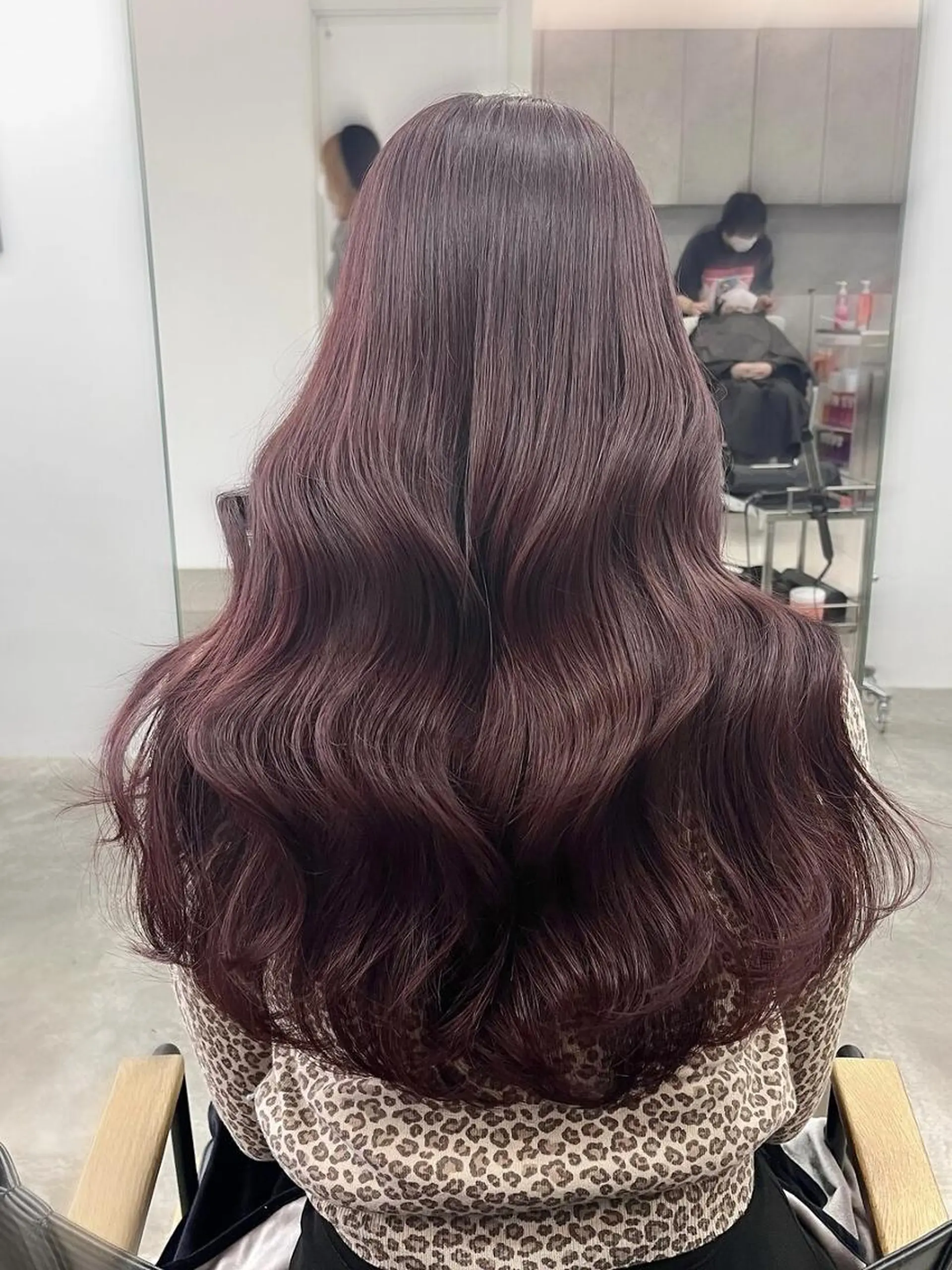 ロング カラー カット ヘアカラー トリートメント Nought etre 西金沢のヘアスタイル