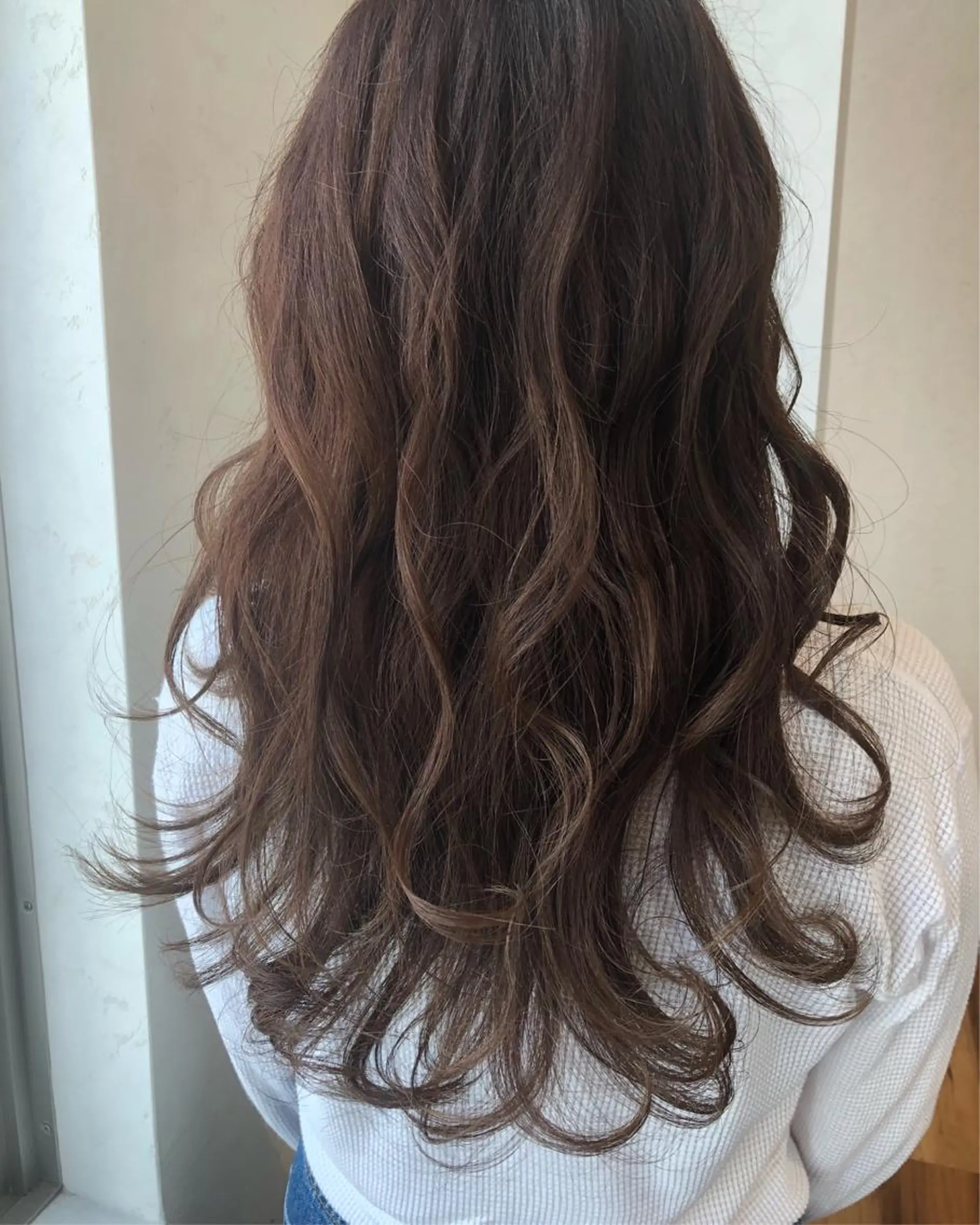 ロング カラー アッシュ TOWA 野村　コウダイのヘアスタイル