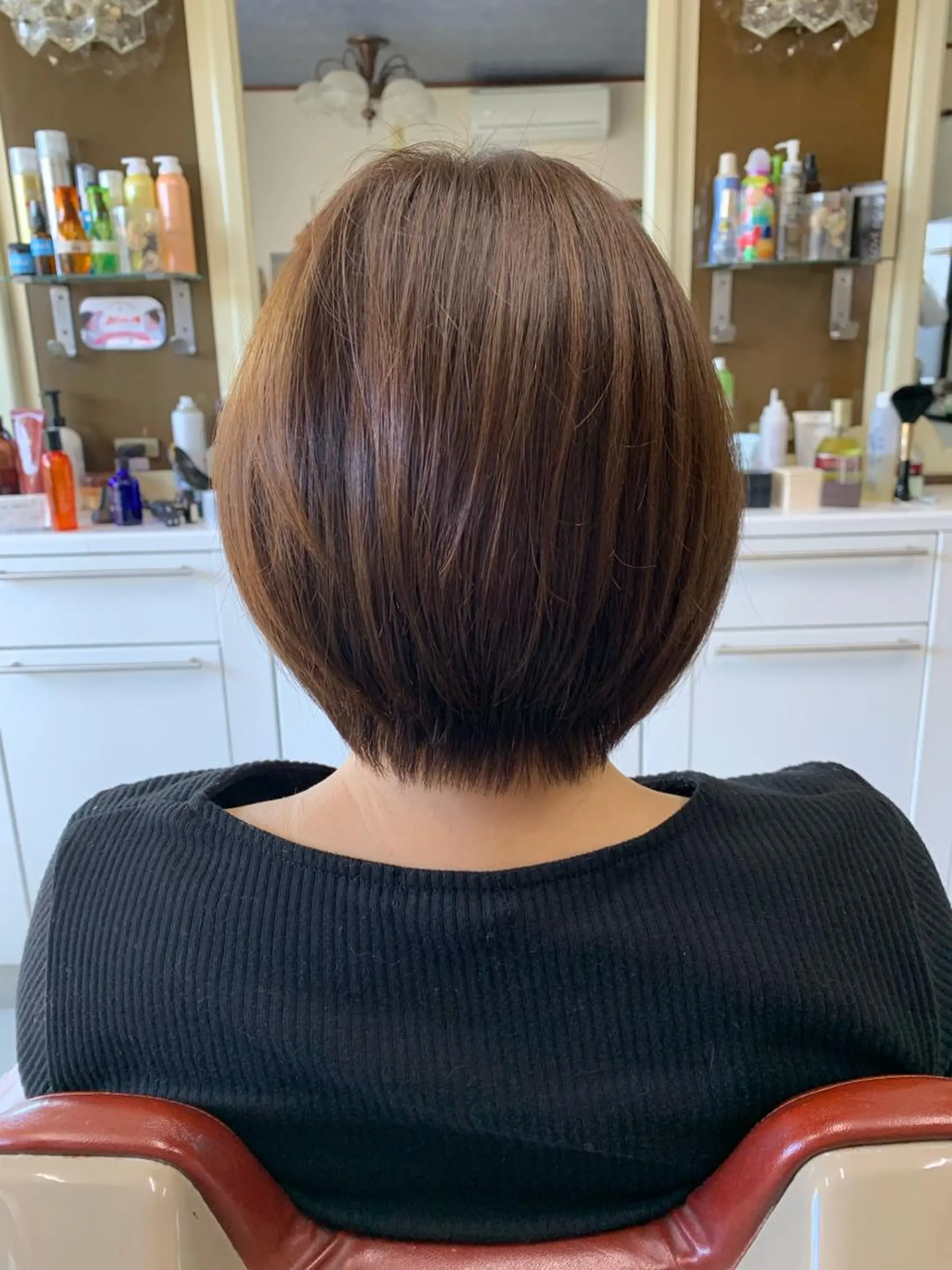 ショート ストウ ナナエのヘアスタイル