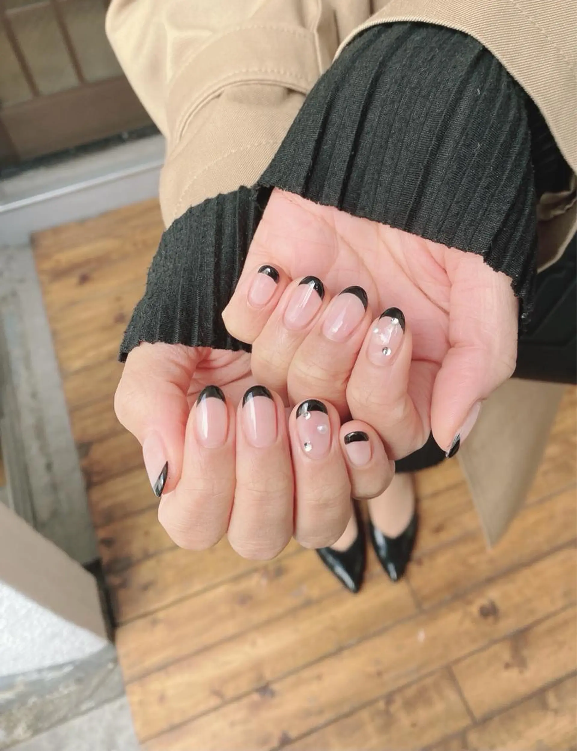 ネイル フレンチネイル ハンドネイル yuminail所属・錦糸町 yuminailのネイルデザイン