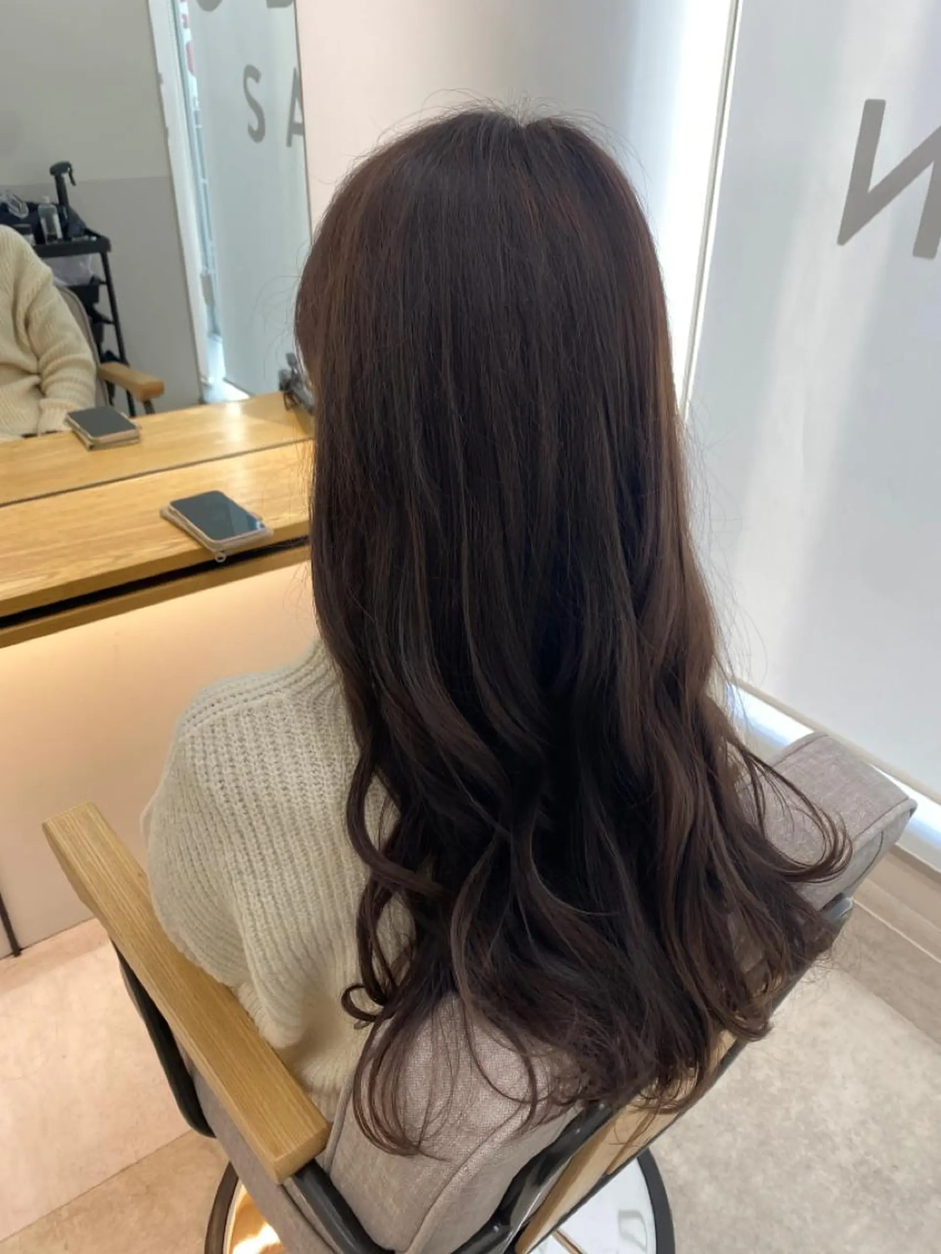 セミロング ヘアカラー トリートメント GO TODAY SHAiRE SALON福岡大名店所属・マツモト シゲキのヘアスタイル