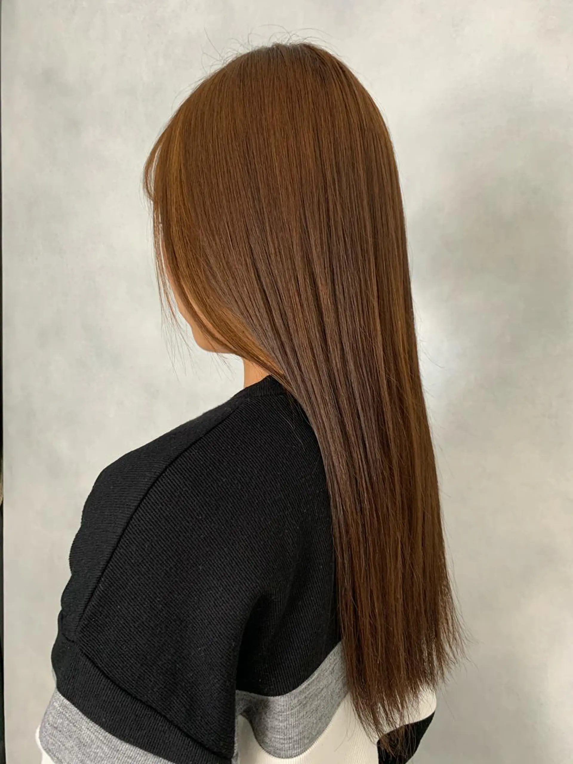 ロング u n aのヘアスタイル